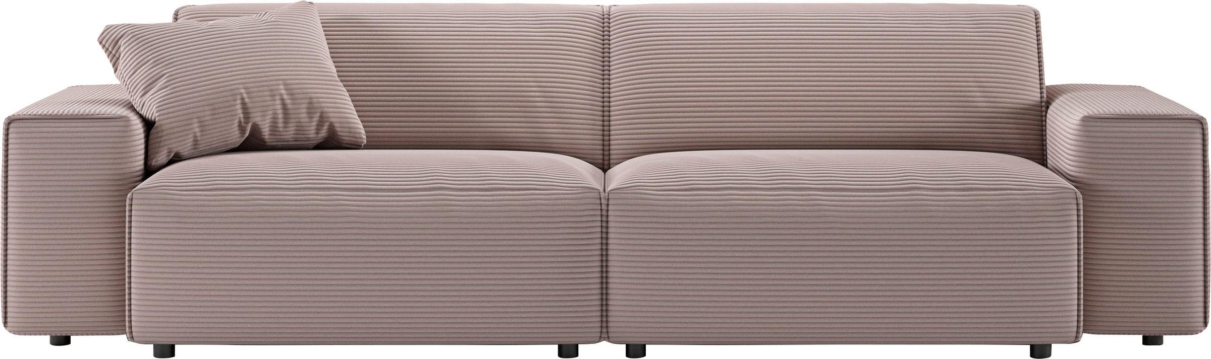 andas Big-Sofa »Glimminge  auch in Breitcord, Feincord + Easy care-Bezug,«, besondere Kedernähte Zierkissen