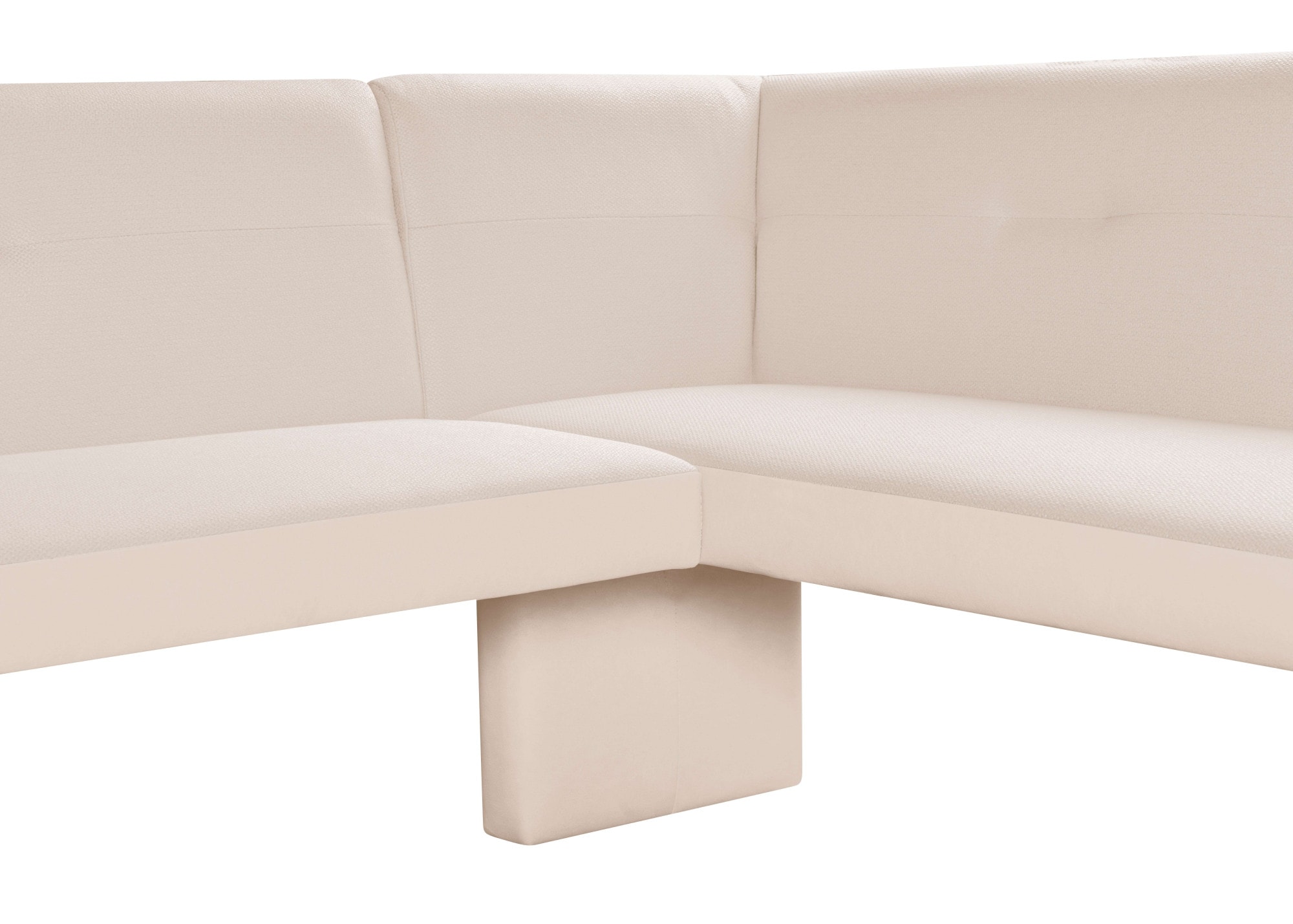 OTTO home Eckbankgruppe »Bruna Essecke, Sitzgruppe, Eckbankgruppe, Küchenbankgruppe« Set, 4tlg, 4 tlg. tlg. Stuhl: 360° drehbar (Rückst.), 2-Stoff-Design. Wellenfederung Eckbank