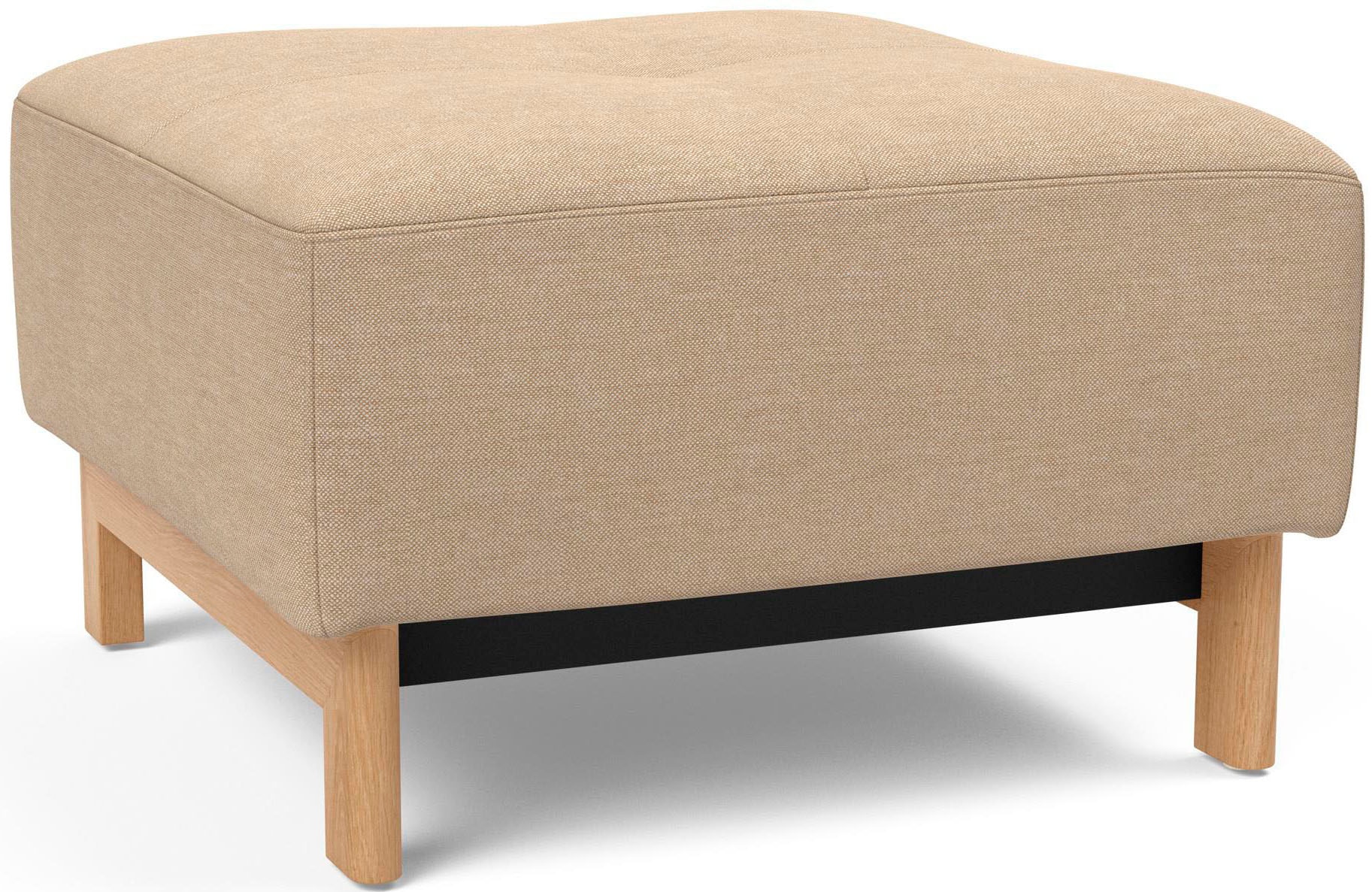 INNOVATION LIVING ™ Polsterhocker, Pocket Spring Komfort, minimale Belastung für die Umwelt