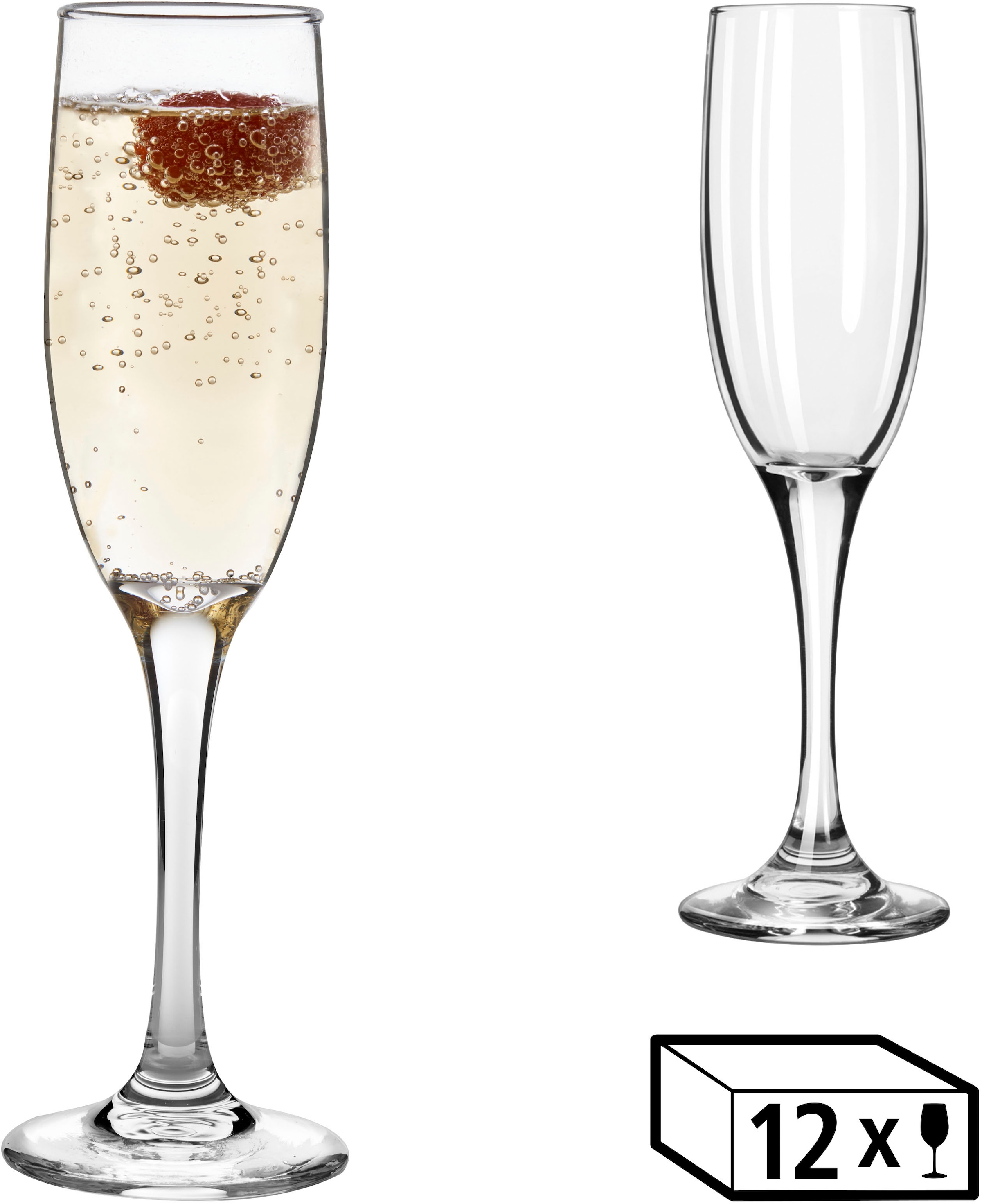 LIBBEY Sektglas »Libbey 12er Set -EMBASSY-« 177 ml, hochwertig verarbeitet, günstig online kaufen