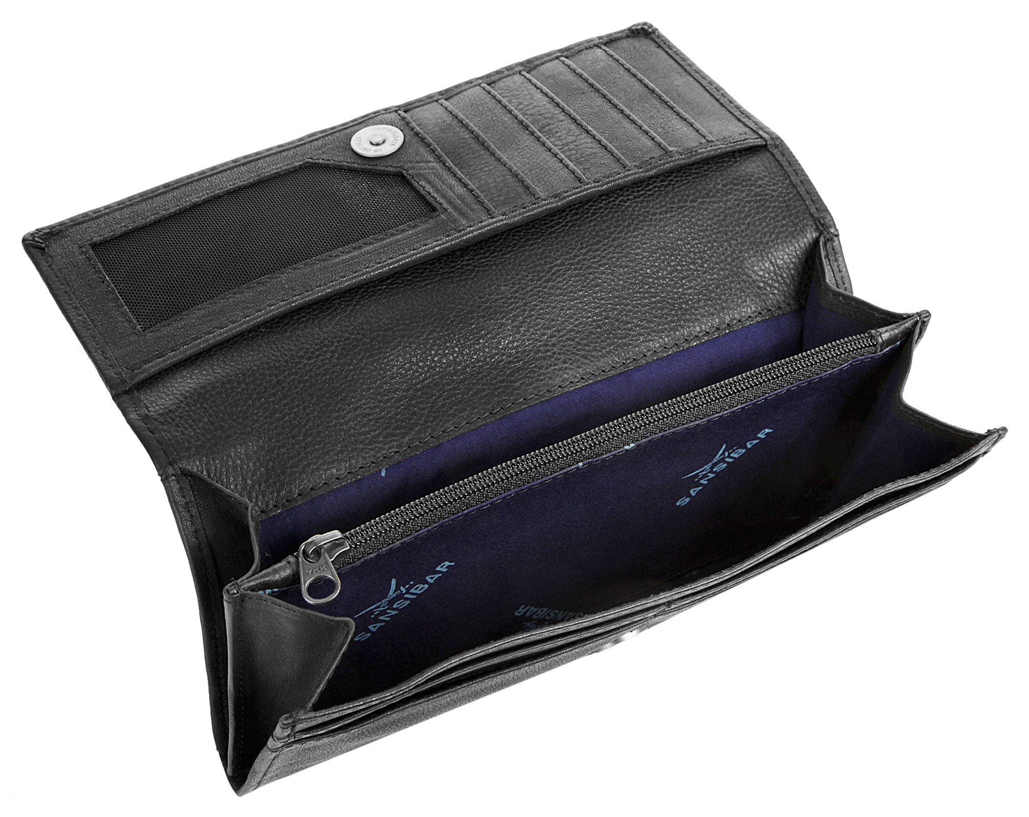 Sansibar Geldbörse echt Leder