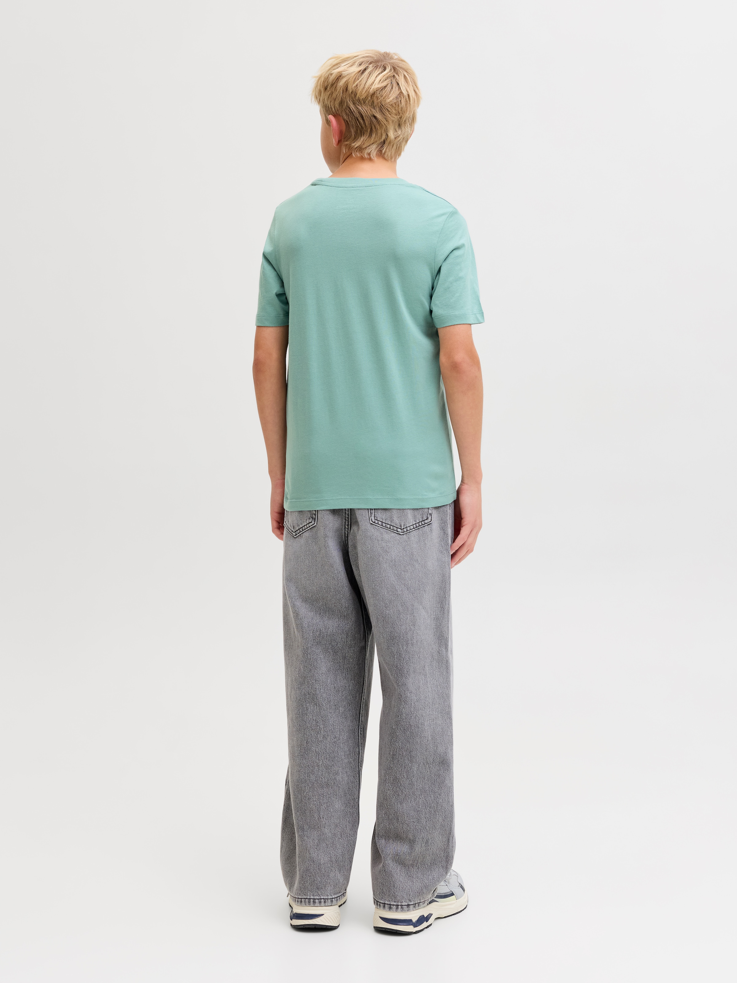 Jack & Jones Junior T-Shirt »JJRAIN TEE SS CREW NECK JNR« mit Logoprint