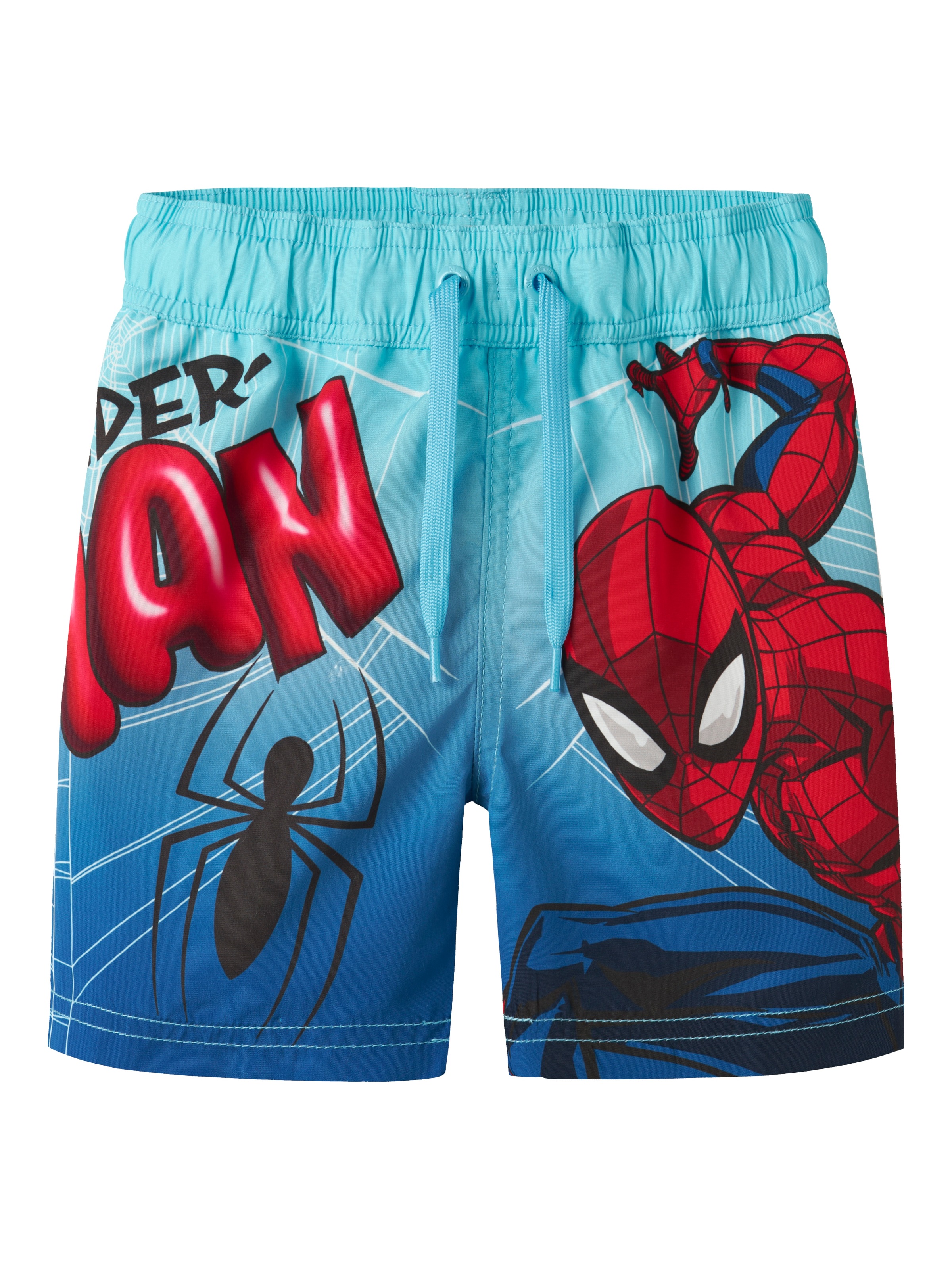 Name It Badeshorts »NMMMALTE SPIDER LONG SWIMSHORTS MAR«