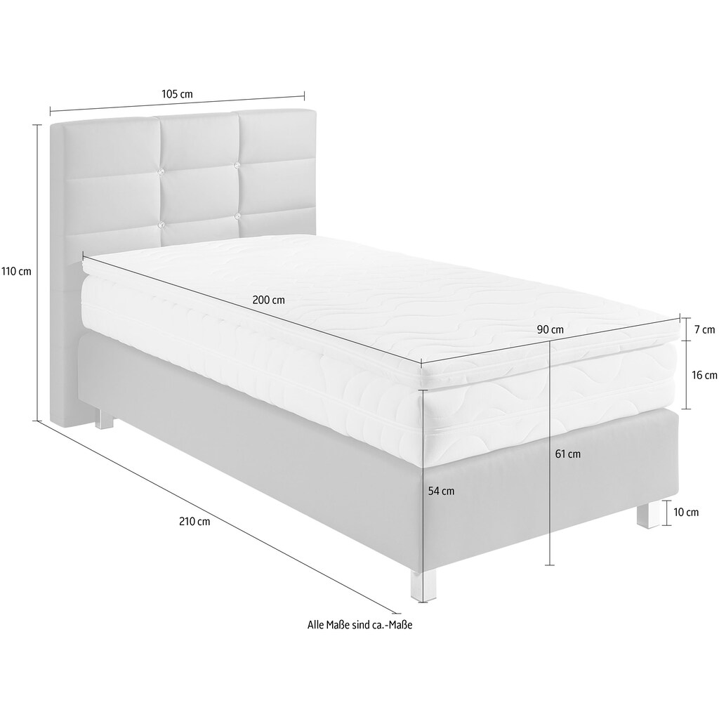 Westfalia Schlafkomfort Boxspringbett