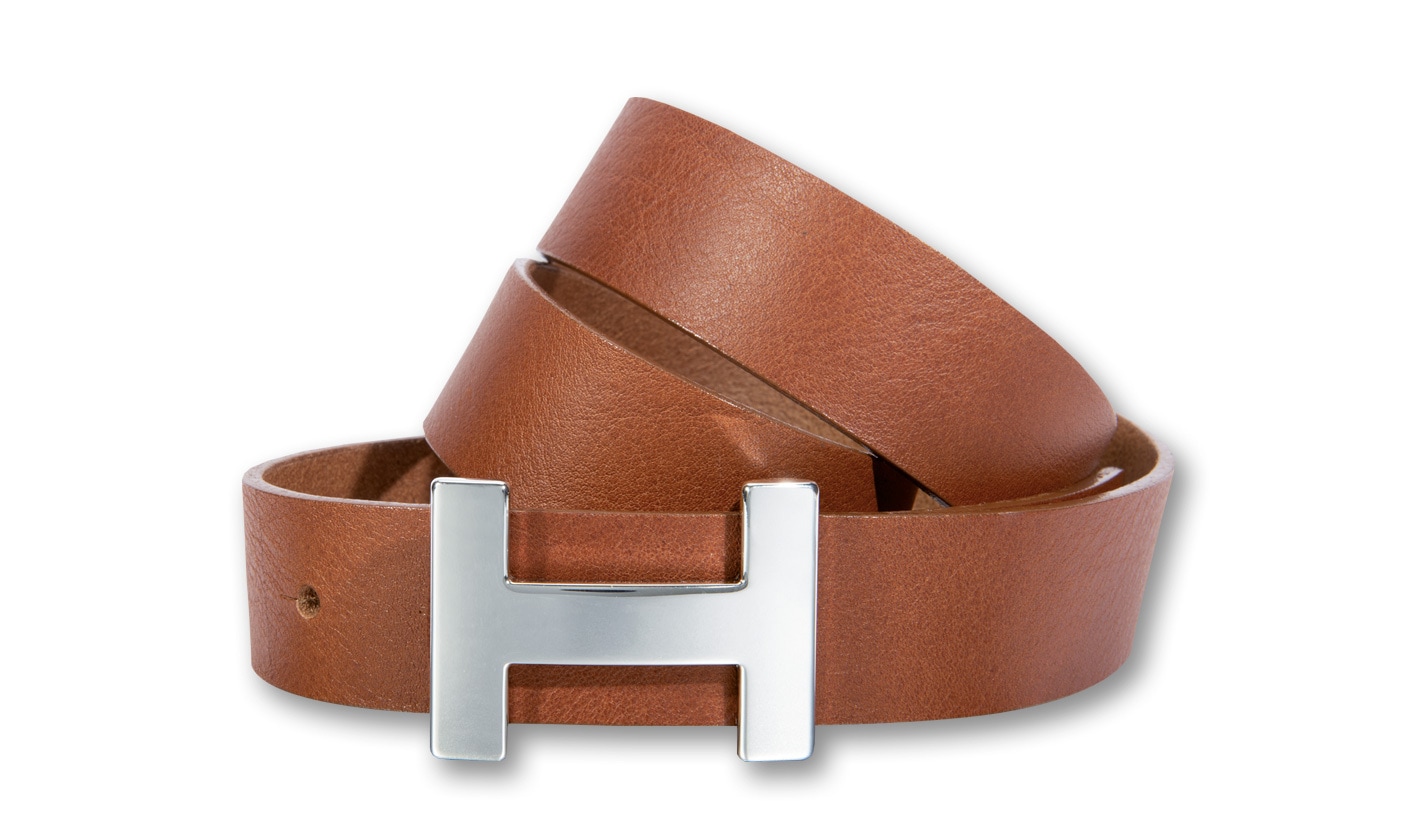 Silbergift Koppelgürtel »Koppelgürtel aus seidig glänzendem Nappaleder«