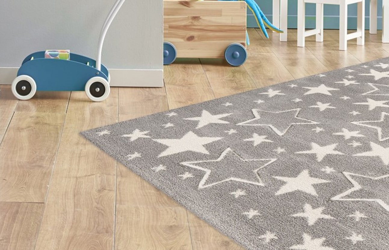 Arte Espina Kinderteppich »Amigo 529«, rechteckig, 15 mm Höhe, Sterne im Ko günstig online kaufen