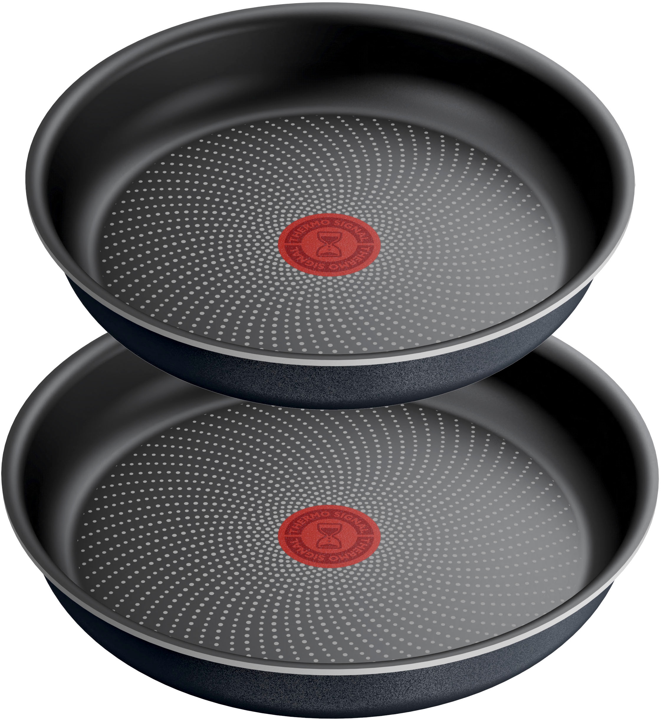 Tefal Pfannen-Set »Ingenio So'Light«, Aluminium, (Set, 3 tlg.), Light Tech Technology, abnehmbarer Griff, platzsparend, made in France