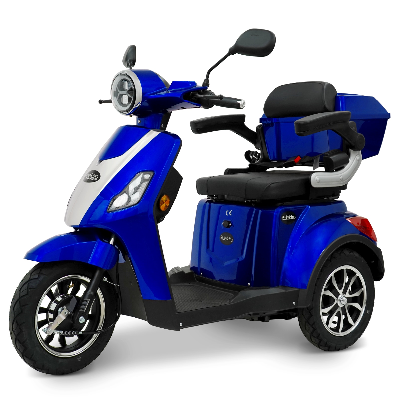 Rolektro Elektromobil »Rolektro E-Trike 25 V.2-R31 Bleigel« 1.400 W 25 km/h
