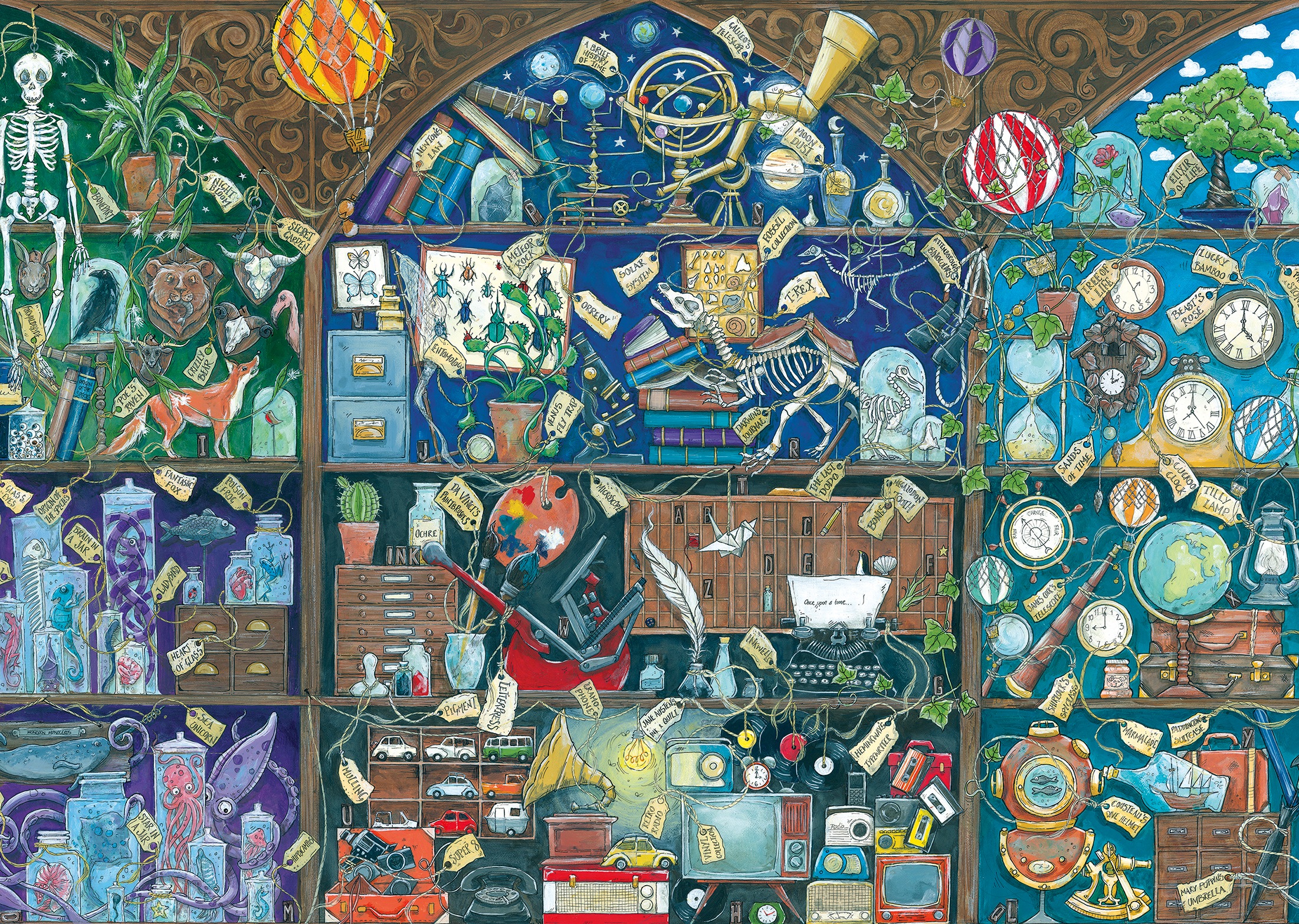 Ravensburger Puzzle »Das Kuriositätenkabinett«, Made in Germany