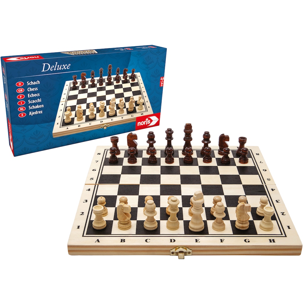 Noris Spiel »Deluxe Holz Schach«