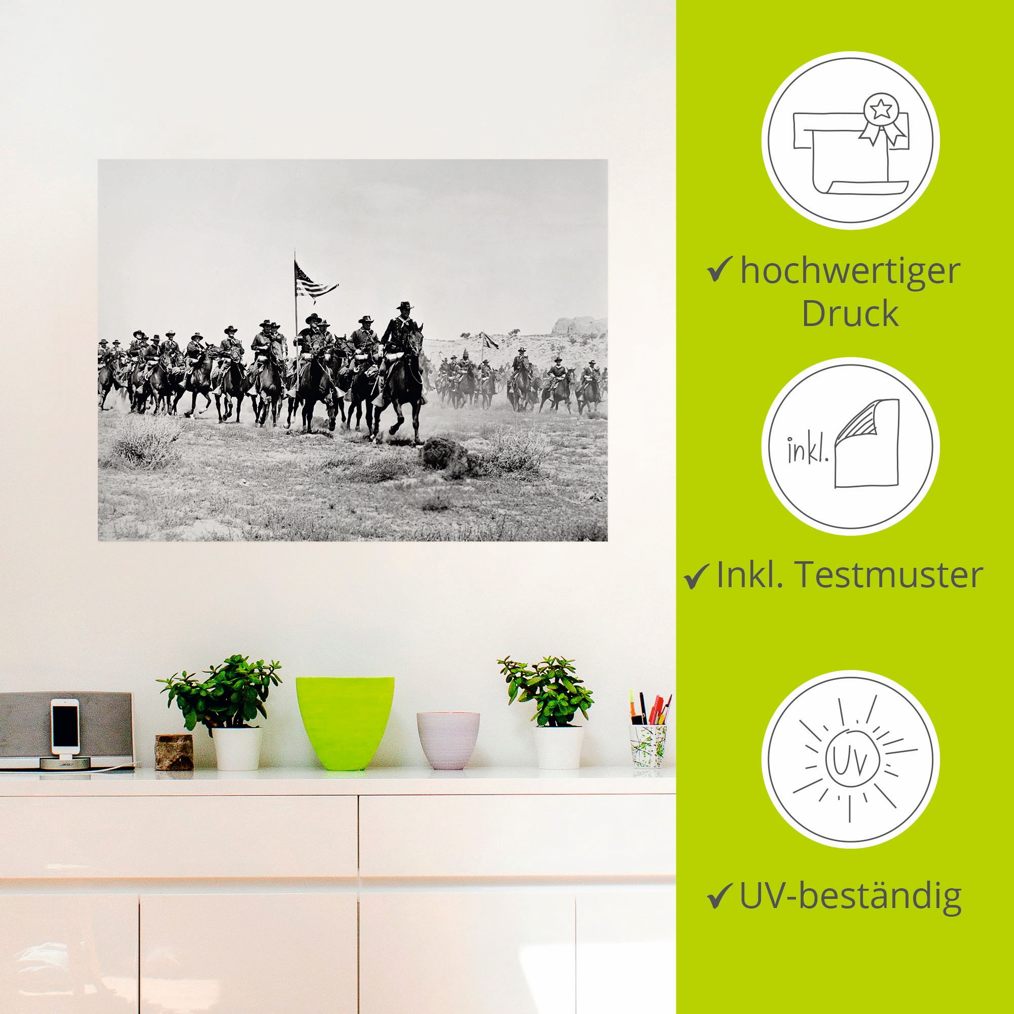 Artland Wandfolie »Western«, Film, (1 St.), selbstklebend