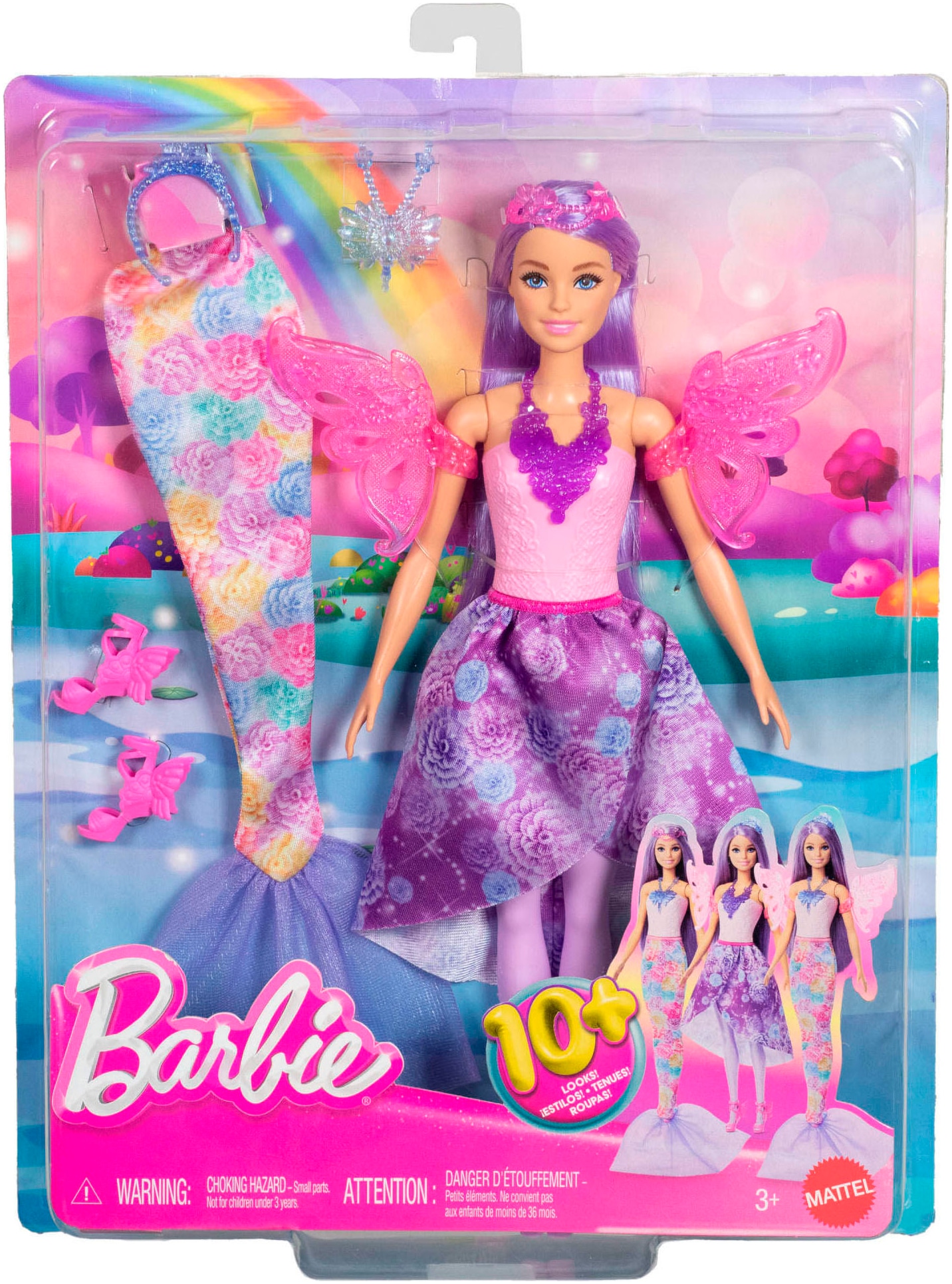 Barbie Anziehpuppe »3-in-1 Fantasy Puppe«