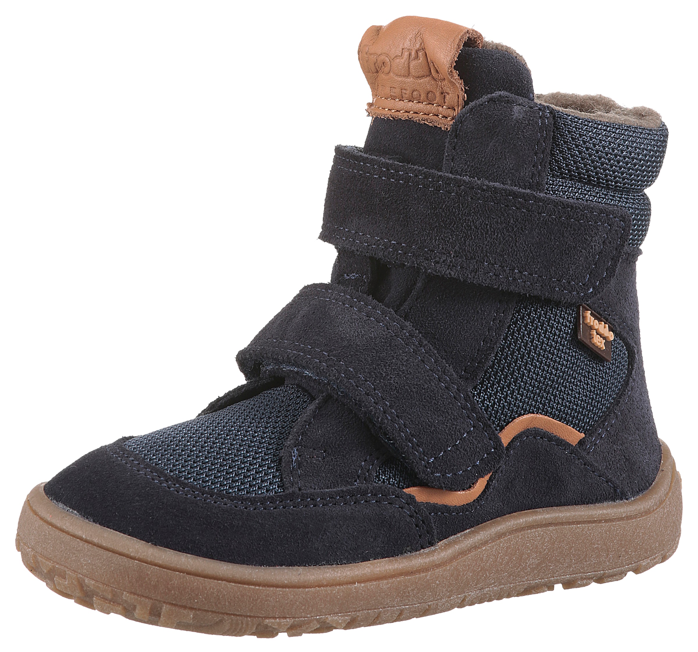 froddo® Barfußschuh »BAREFOOT TEX WINTER«, Klettschuh, Winterstiefel mit TEX-Membrane