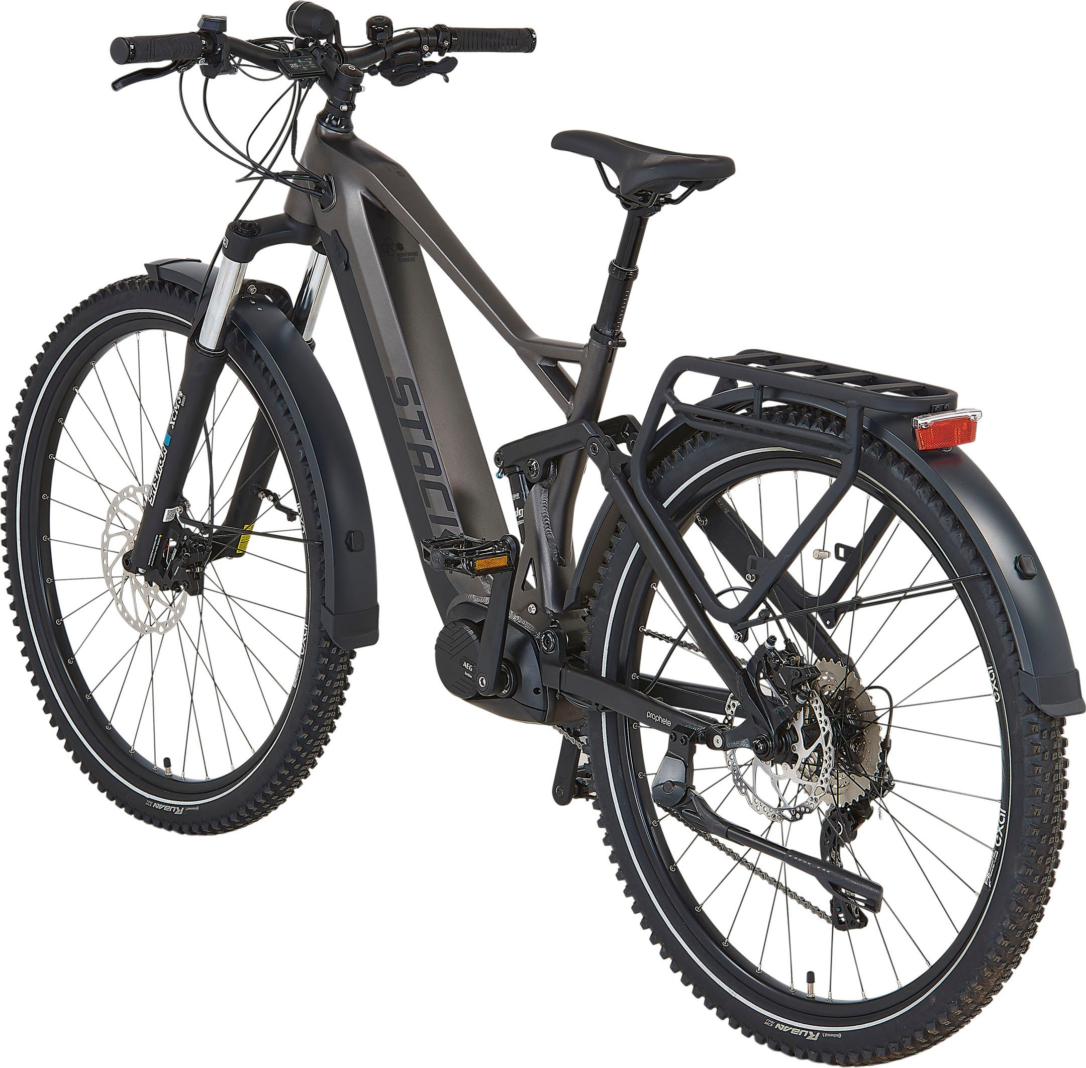 Prophete E-Bike »Stack 5.8«, 10 Gang, Shimano, Deore, Mittelmotor 250 W