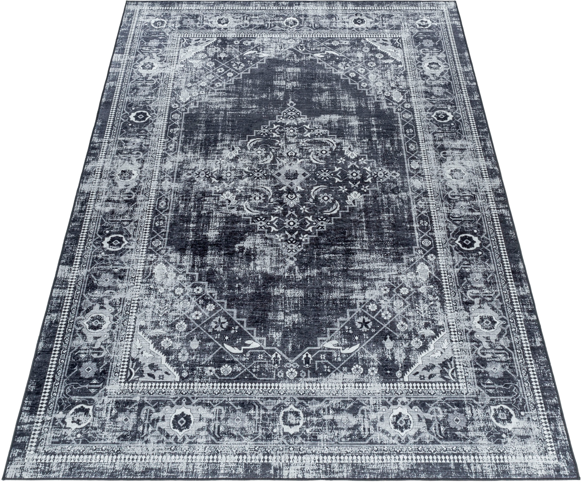 Ayyildiz Teppiche Teppich »FIESTA 4301«, rechteckig, 6 mm Höhe, Läufer, pfl günstig online kaufen