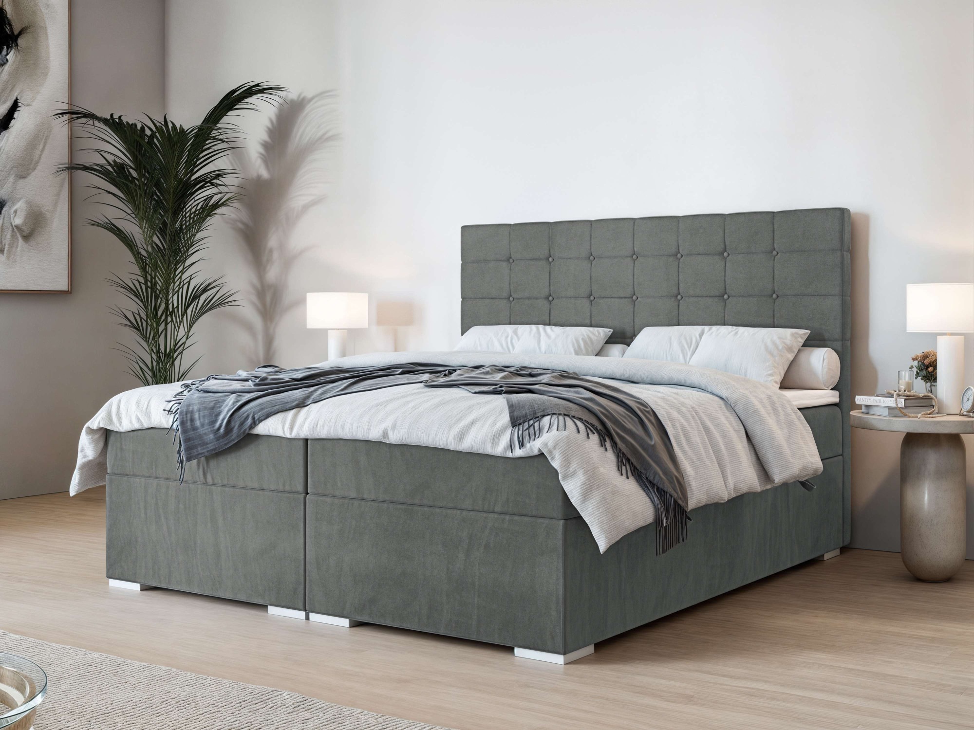 INOSIGN Polsterbett »Semla mit Matratze und Topper, in 3 Breiten (140, 160 günstig online kaufen