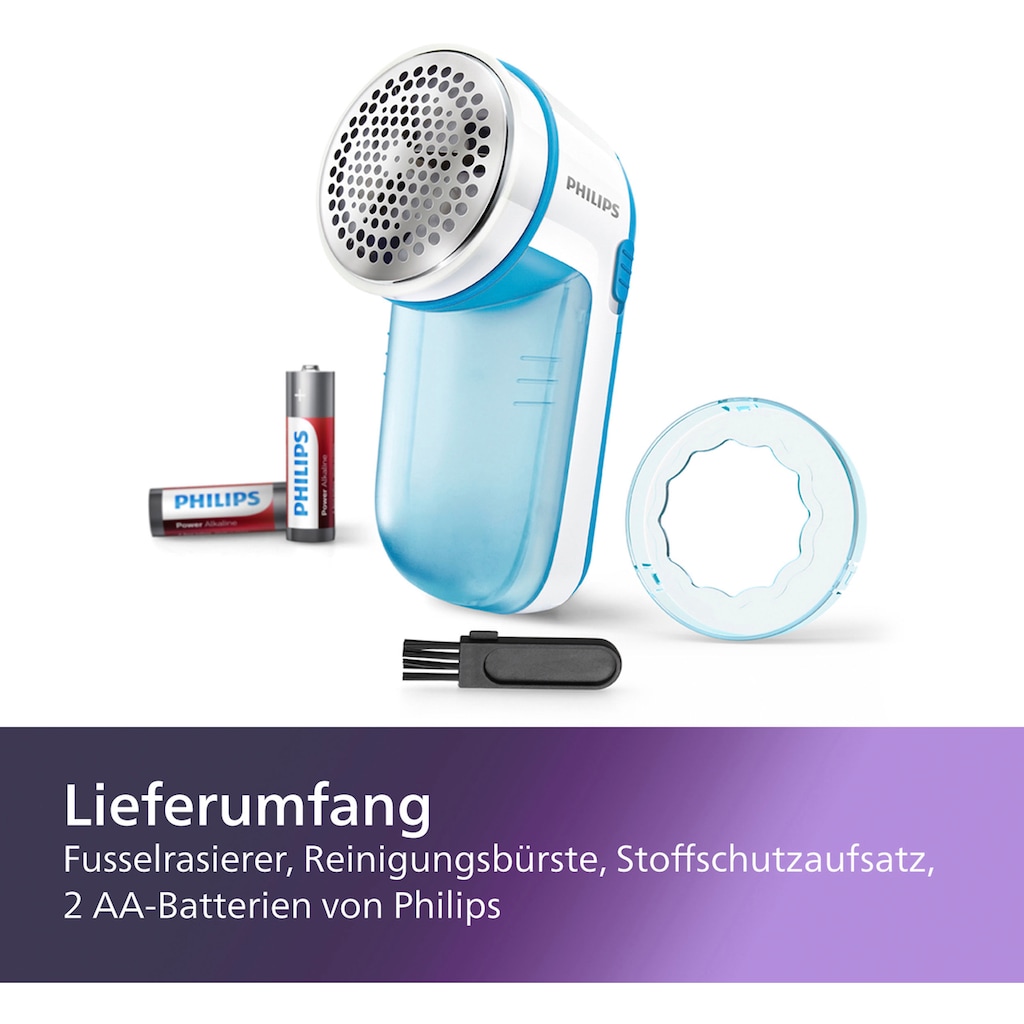 Philips Fusselrasierer »GC026/00«, batteriebetrieben, 2 Höheneinstellungen