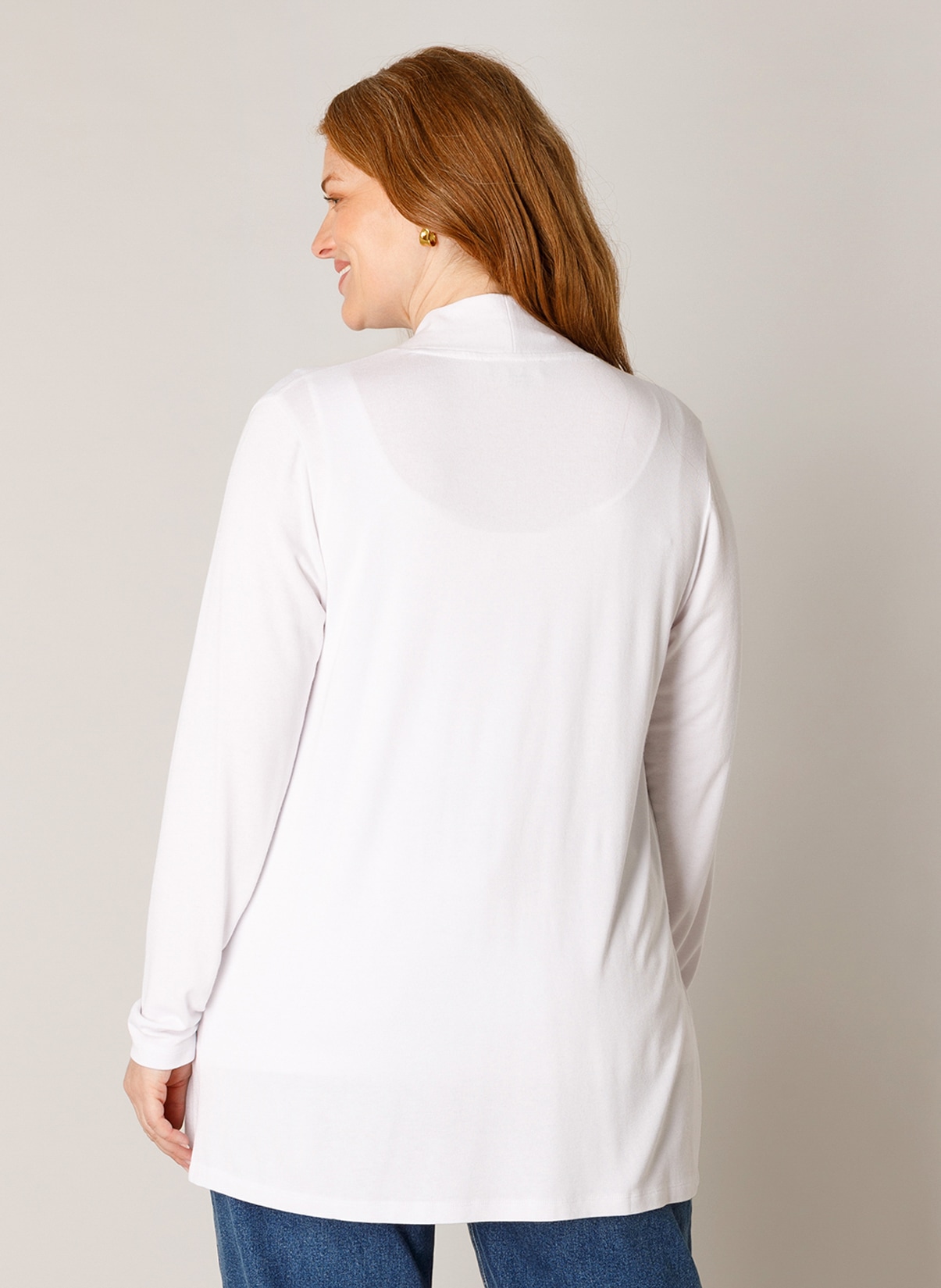Base Level Curvy Strickjacke »Ayla« offen, ohne Verschluss