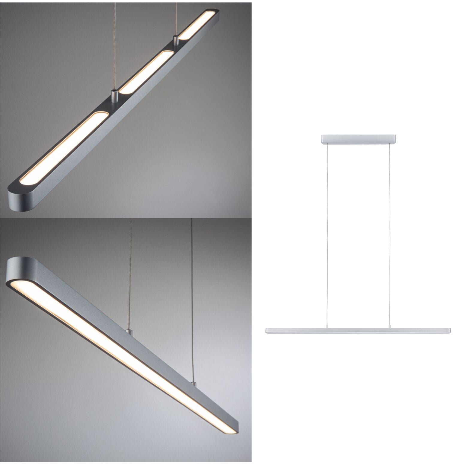 Paulmann LED Pendelleuchte »Lento«, 1 flammig, höhenverstellbar günstig online kaufen
