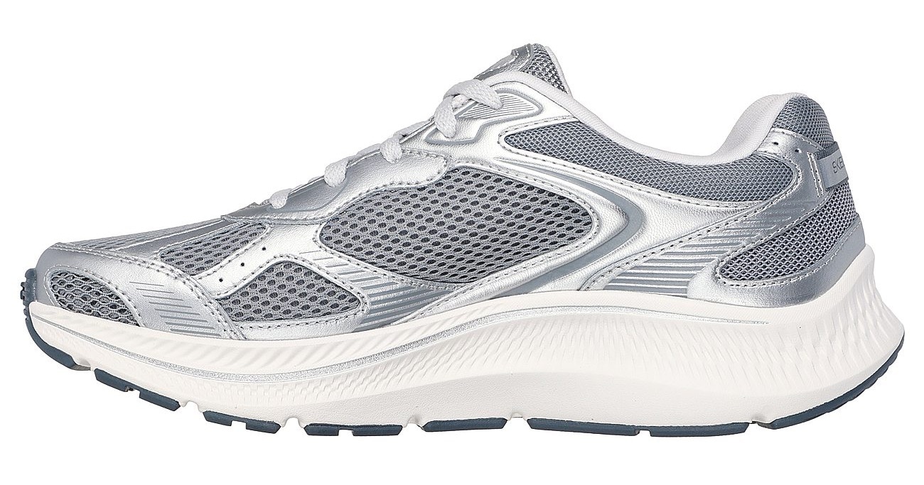 Skechers Sneaker »GO RUN CONSISTENT 2.0«, Retro Sneaker, Schnürschuh mit Metallic-Besätzen, Weite G (=weit)