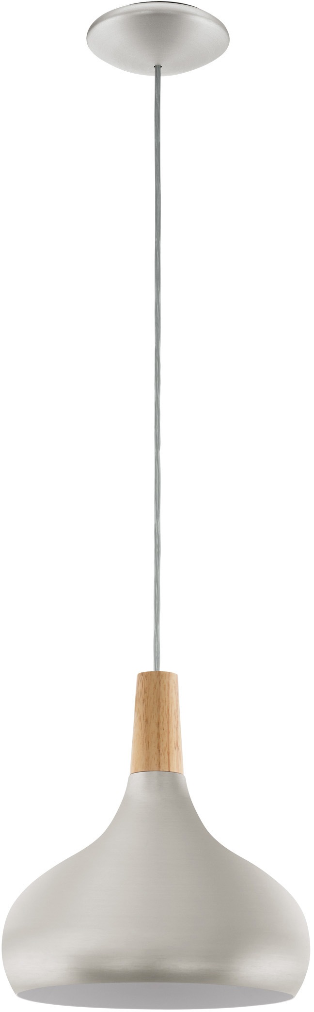EGLO Hängeleuchte »SABINAR« E27 1 Stk. Hängeleuchte, H110 x Ø28 cm, 1X40W e günstig online kaufen
