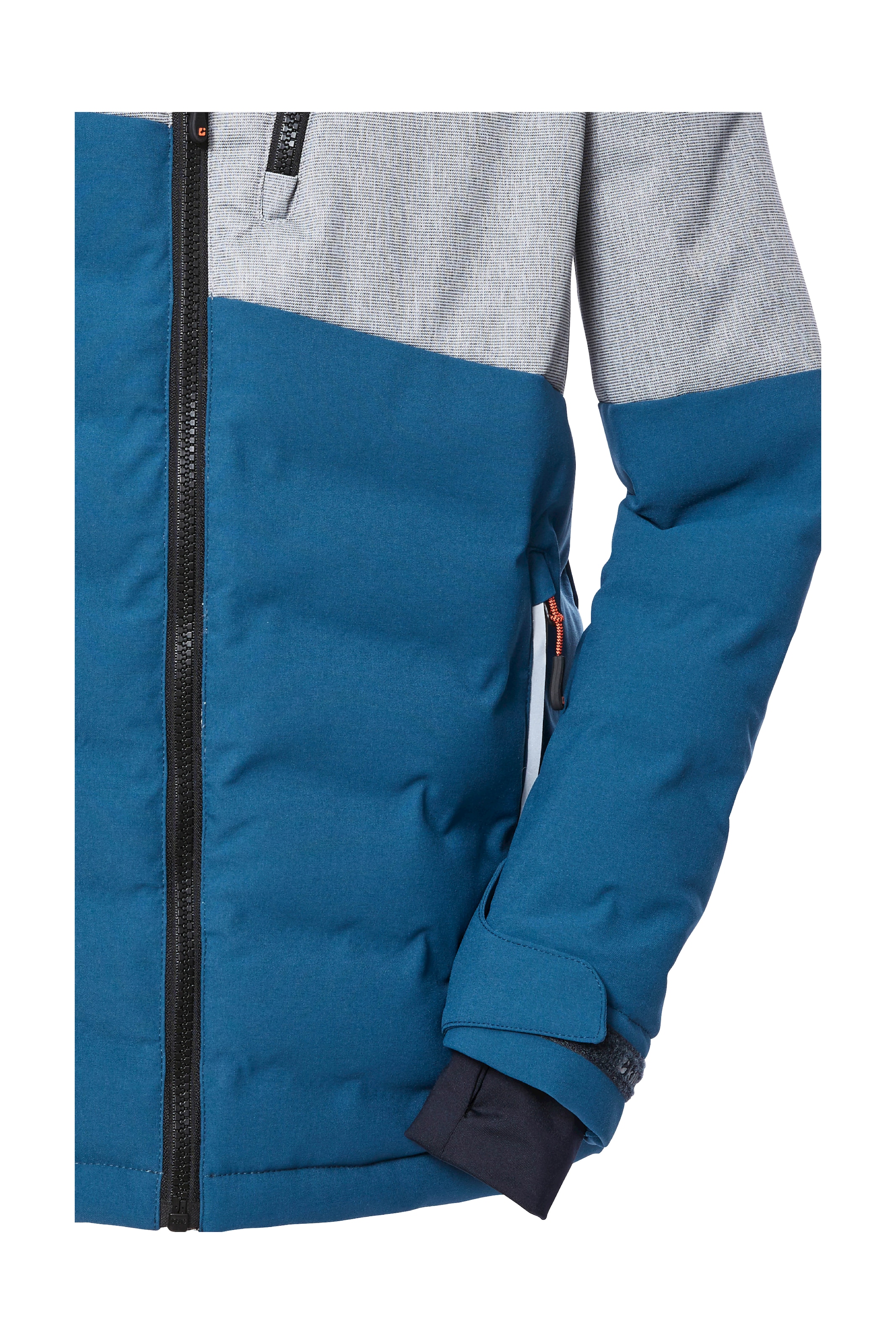 Killtec Skijacke »KSW 172 BYS SKI QLTD JCKT«, Wasserabweisende, atmungsaktive Winterjacke im Colourblock-Design