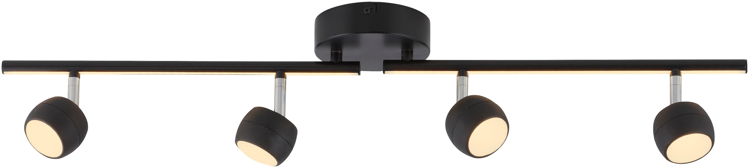 JUST LIGHT LED Deckenleuchte »JARIK« LED-Board 1 Stk. Warmweiß Serienschalt günstig online kaufen