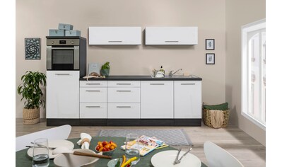 RESPEKTA Küchenzeile »RP280«, mit E-Geräten, Breite 280 cm kaufen