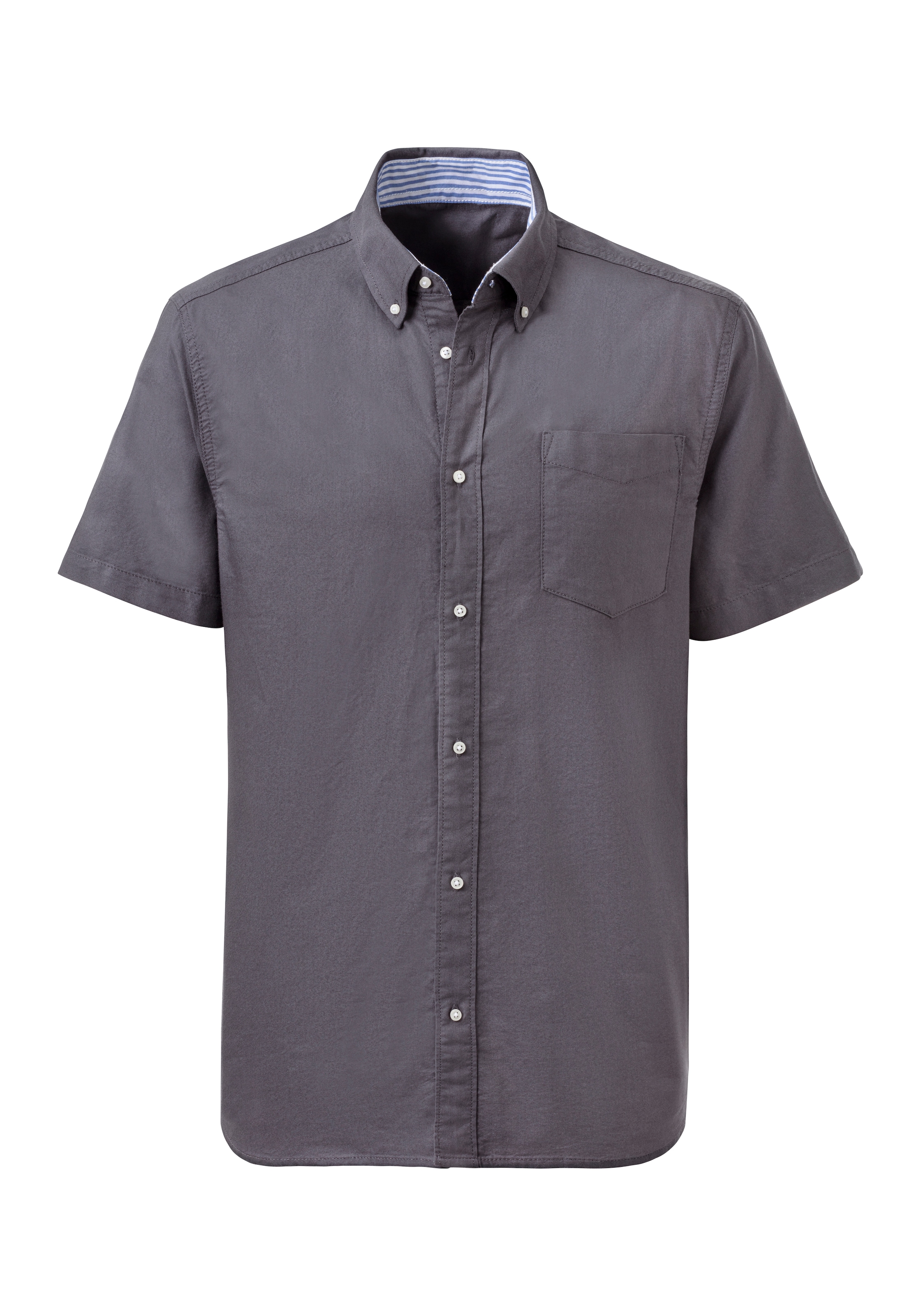 H.I.S Kurzarmhemd »regular-fit«, mit Button-down-Kragen, reine Baumwolle