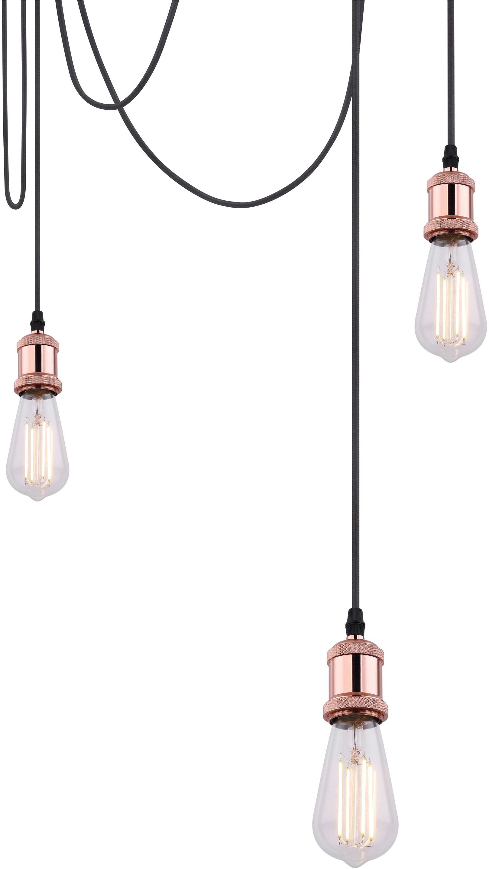 GLOBO LIGHTING Pendelleuchte »OLIVER« E27 1 Stk. Hängeleuchte, Hängelampe, Kabellänge 2000mm, E27 Fassung