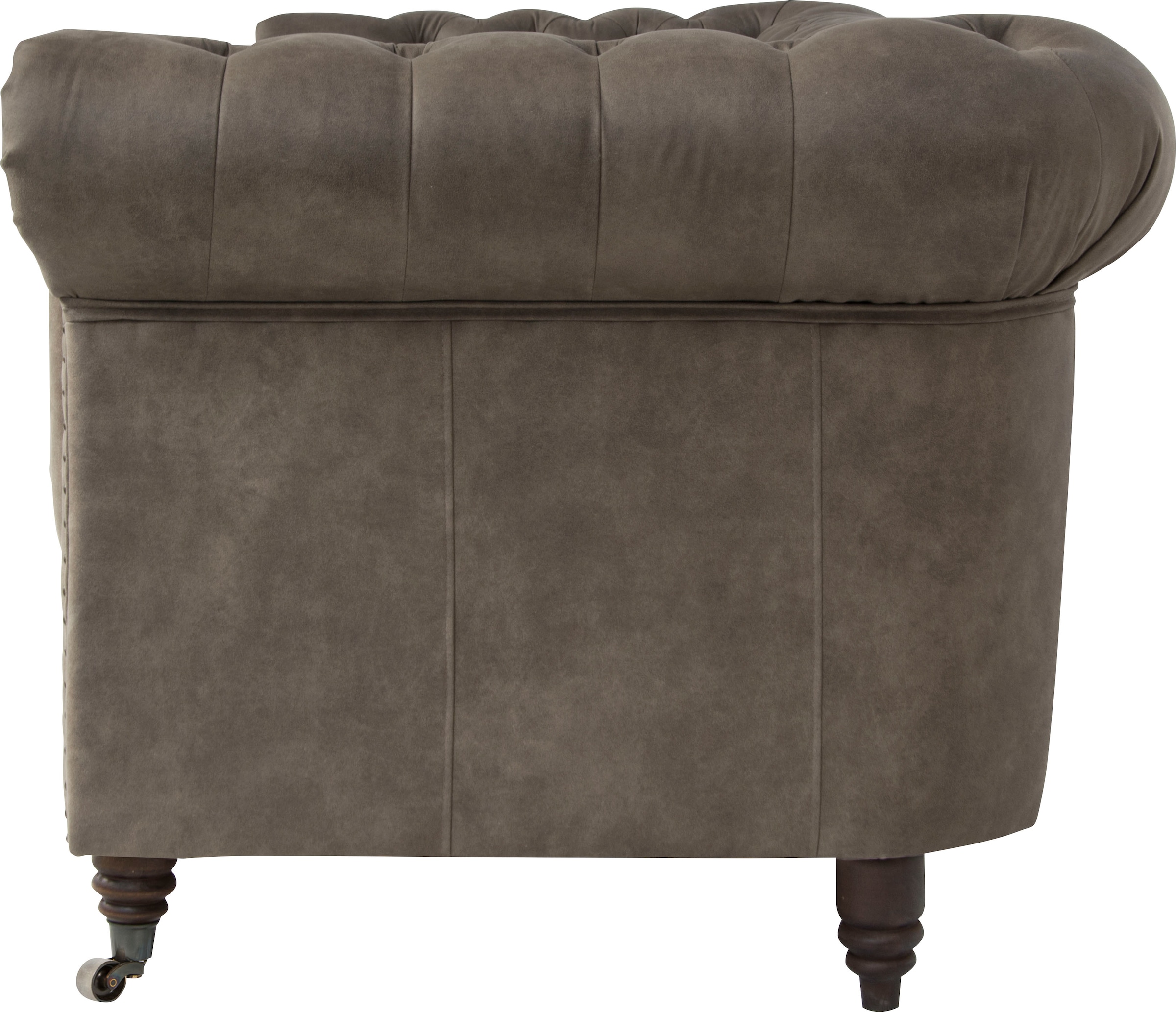 Home affaire Chesterfield-Sessel »Aarburg Sessel«, aufwändige Knopfheftung und Ziernägel im Chesterfield-Design