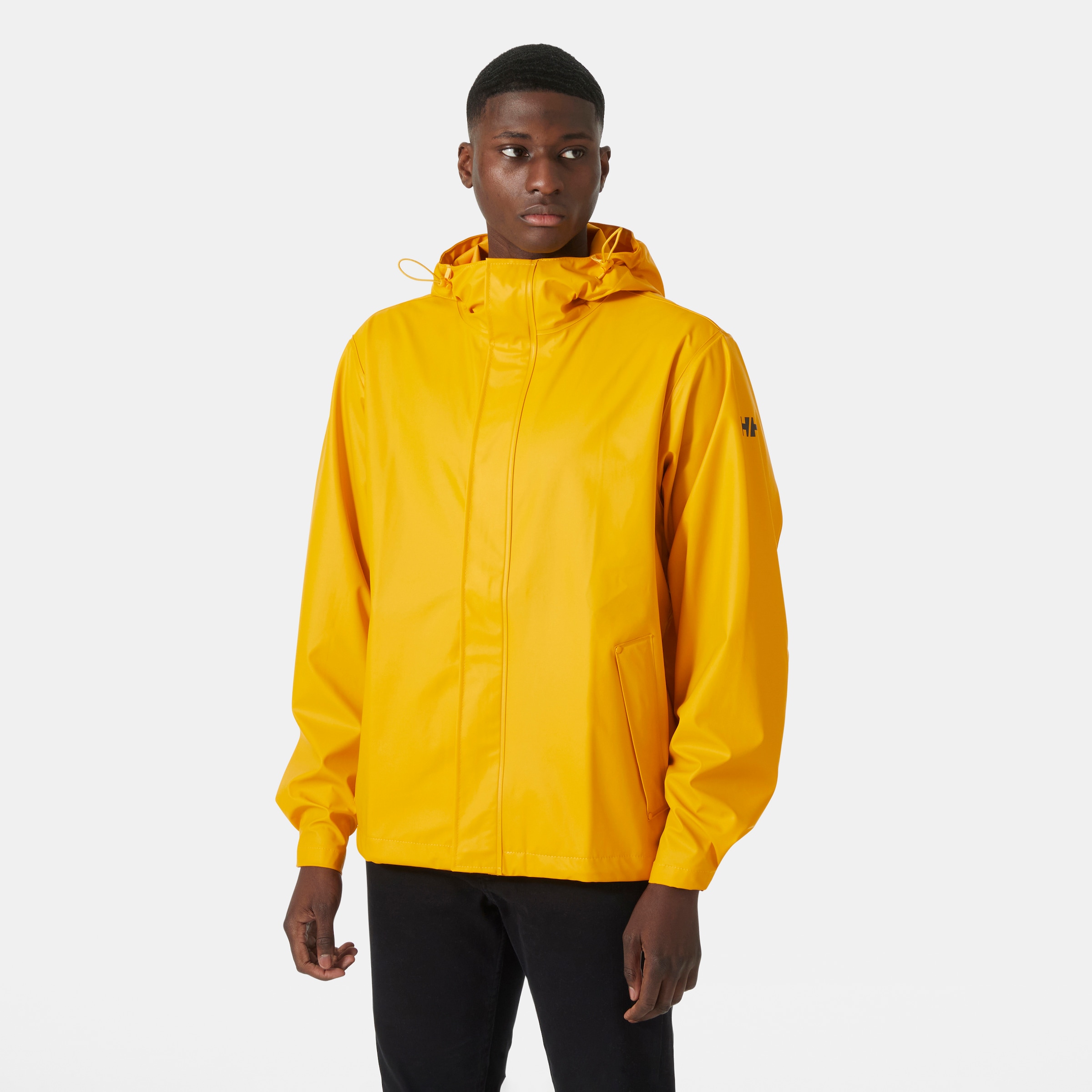 Helly Hansen Regenjacke »MOSS JACKET« mit Kapuze sportlicher Stil, mit wasserdichter Helox+®-Gewebetechnologie