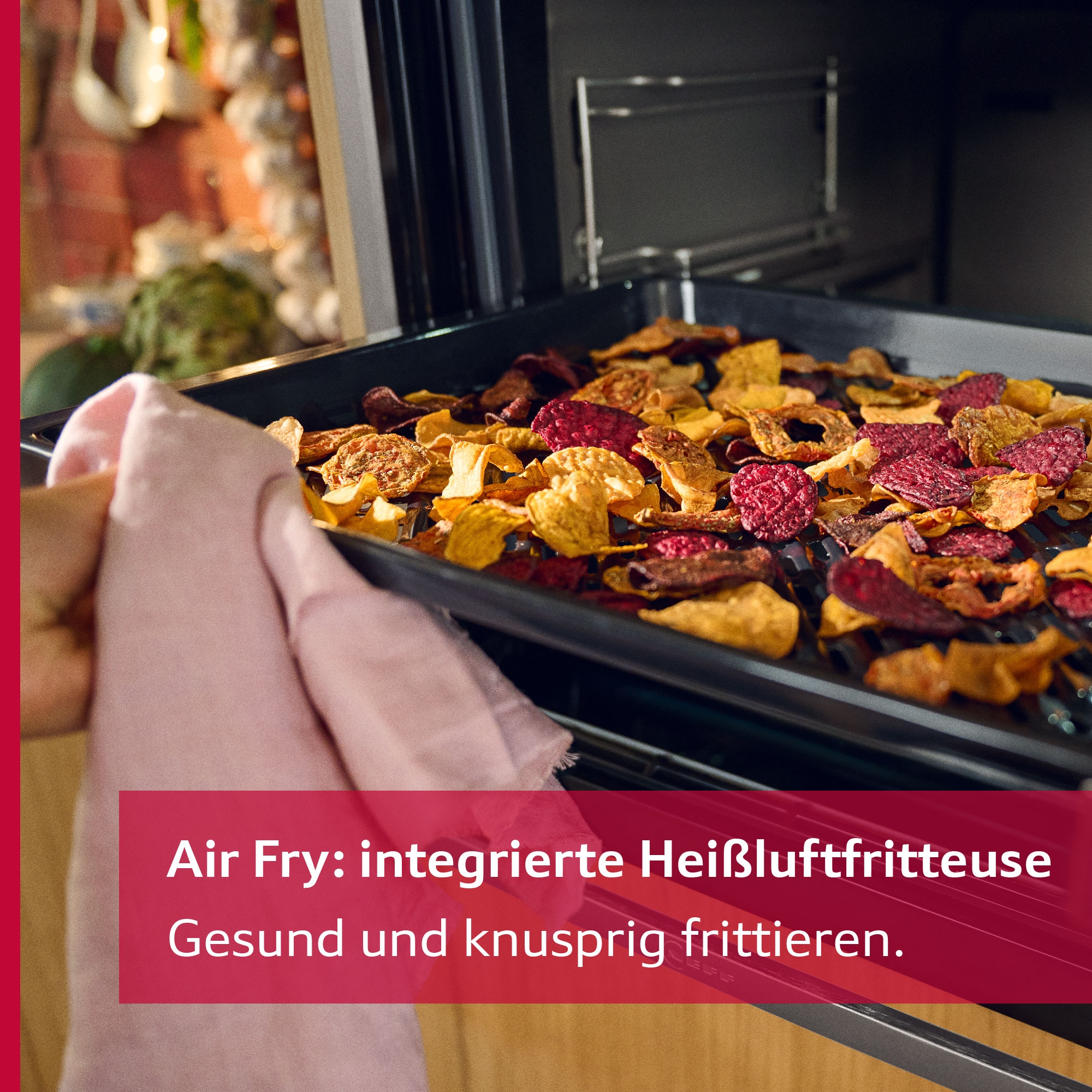 NEFF Einbaubackofen N50 »B5ACJ7HG3«, mit 1-fach-Teleskopauszug, Pyrolyse-Selbstreinigung, AirFry-Funktion