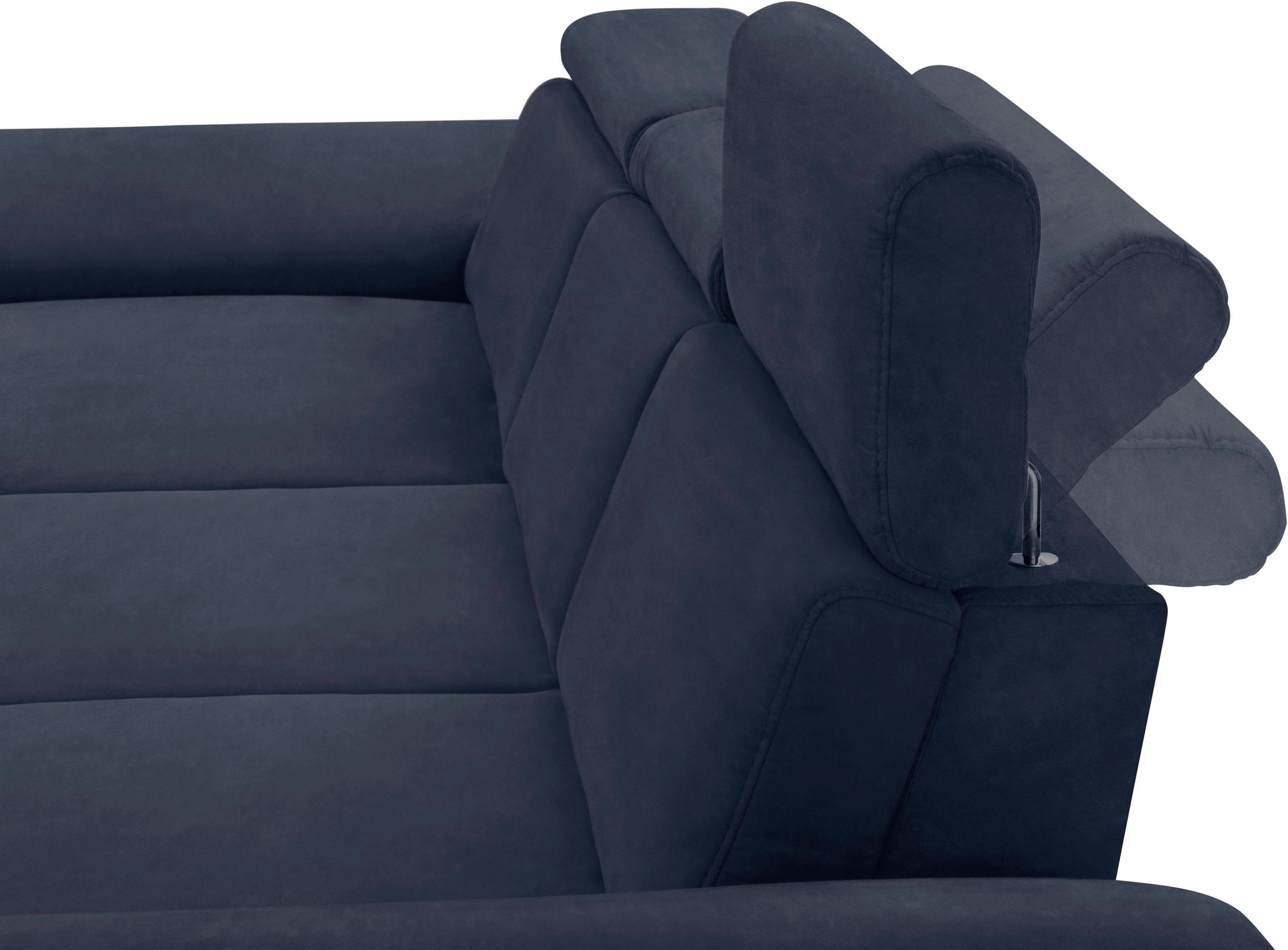 sit&more Ecksofa »Scorpio L-Form«, inklusive Sitztiefenverstellung, wahlweise mit Kopfverstellung