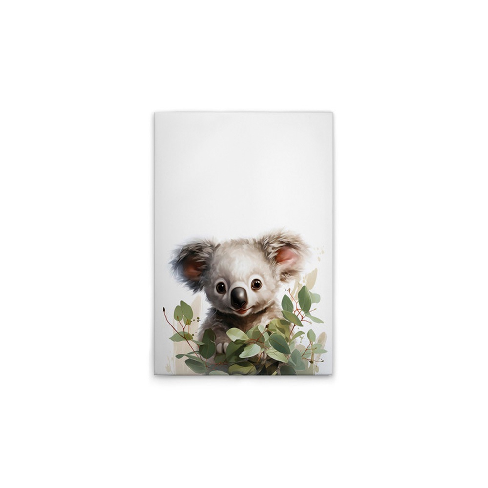 A.S. Création Leinwandbild »Baby Koala - Wandbild Weiß Grün Grau Keilrahmen günstig online kaufen