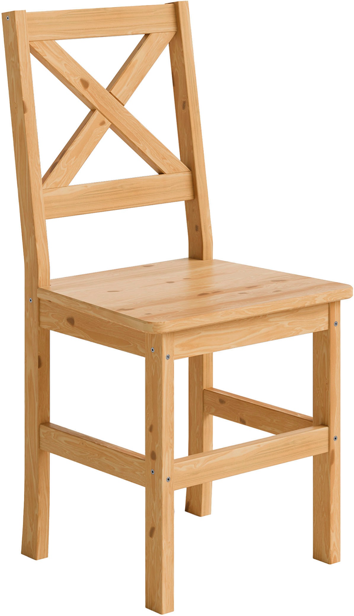 Home affaire 4-Fußstuhl »Malmö«, (Set), 4 St., Holzstuhl Kiefer Massivholz günstig online kaufen