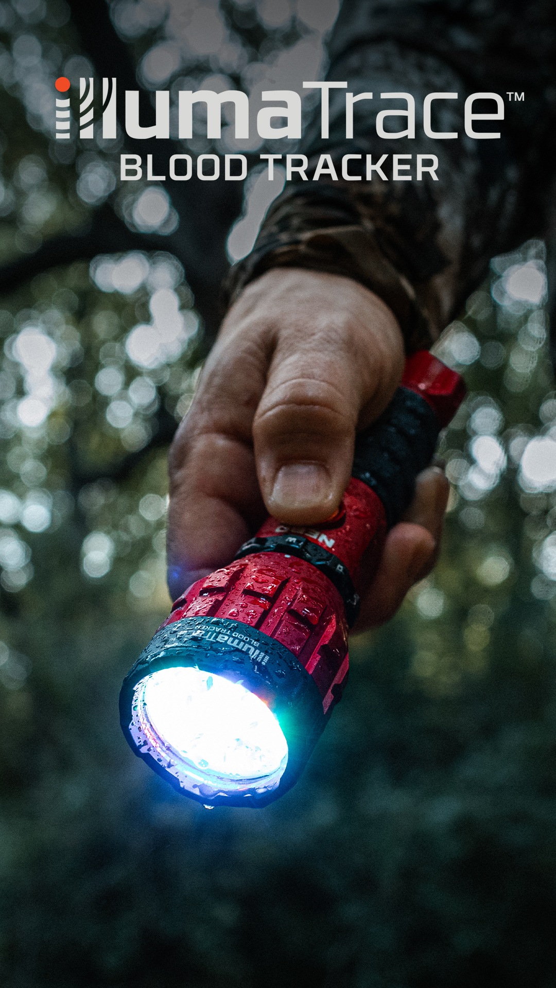 NEBO LED Taschenlampe »Nebo ILLUMATRACE BLUT TRACKER« Set, Taschenlampe inkl. Ladekabel, 2 Stk. tlg. Blut Tracker zur Nachsuche bei der Jagd