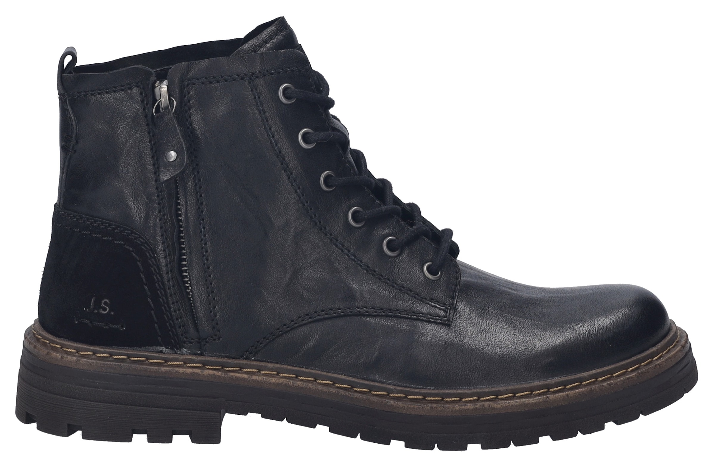 Josef Seibel Schnürboots »Curtis 01«, Winterboots, Komfortschuh mit Wechselfußbett