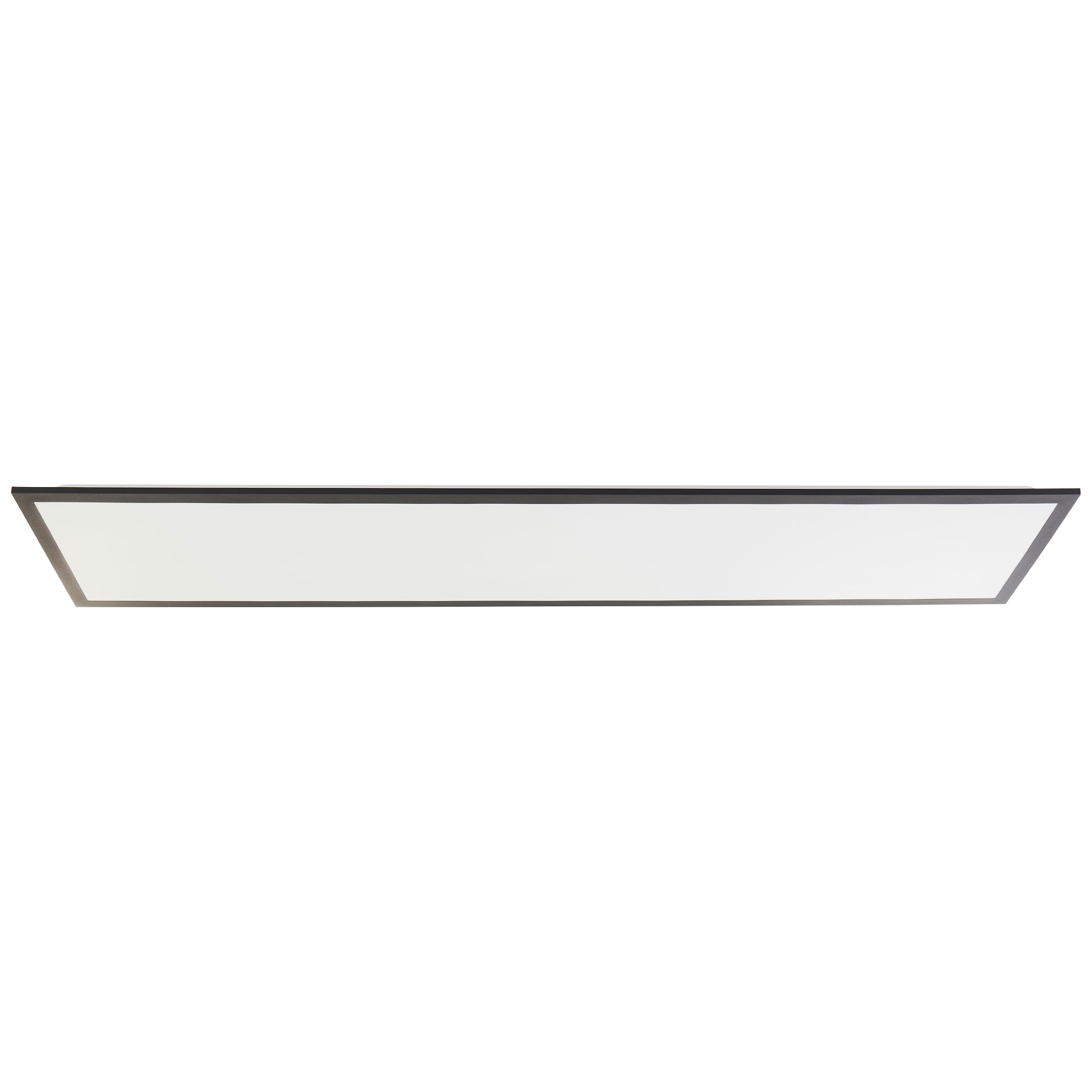 Brilliant LED Deckenleuchte »Briston«, LED Deckenaufbau-Paneel, 120x30 cm, 4600 lm, 4000 K, Aluminium