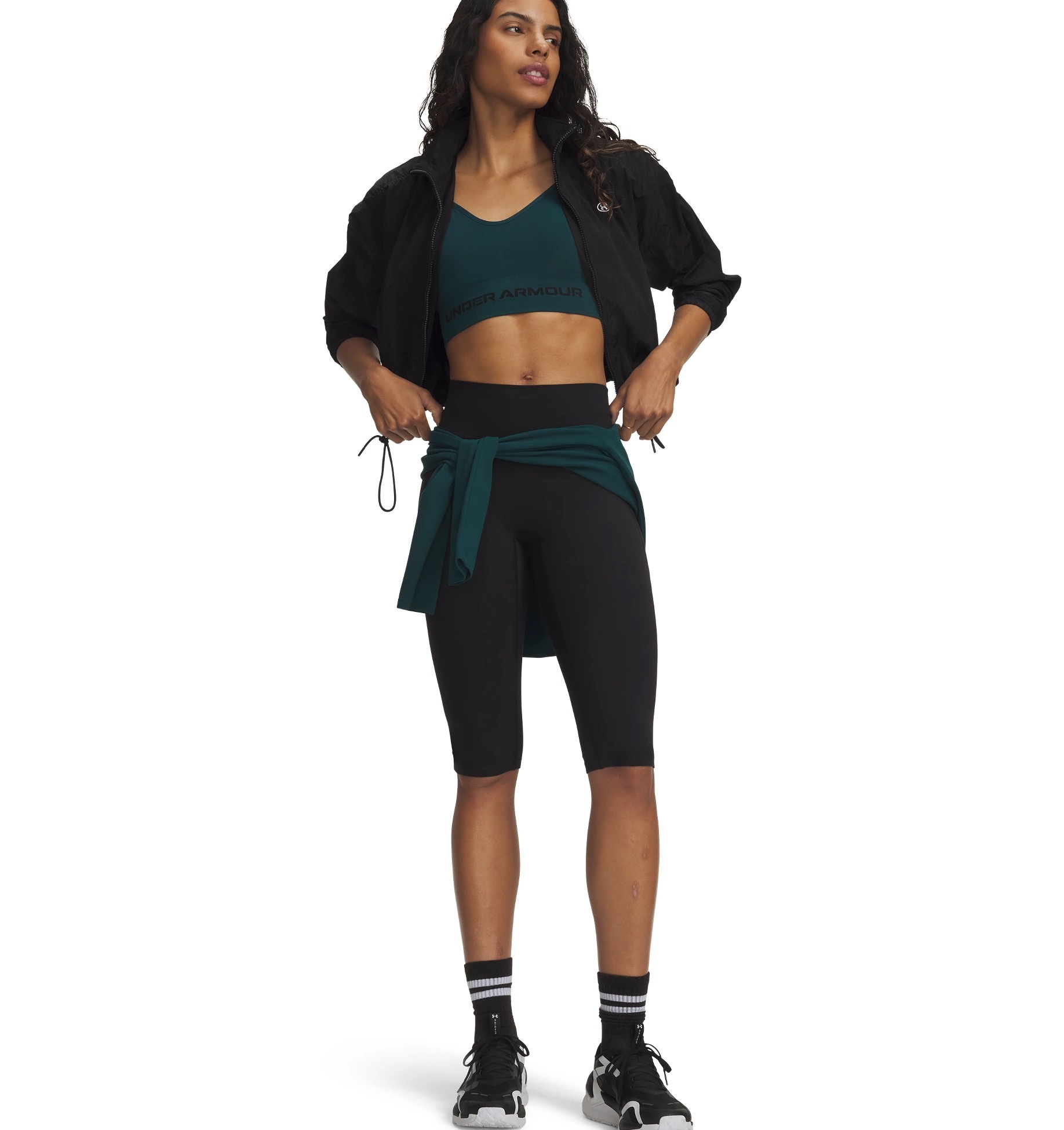 Under Armour® Caprihose »MOTION CAPRI«  Capri-Länge, sportlicher Stil, mit Elasthan-Anteil, aus Polyester