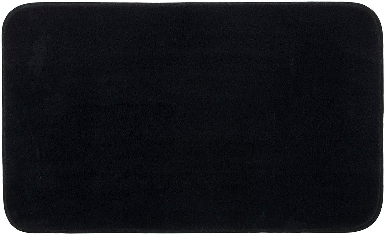 GÖZZE Badematte »Rio Premium« Höhe 18 mm rutschhemmend beschichtet fußbodenheizungsgeeignet schnell trocknend Badteppich, Uni Farben, waschbar,...