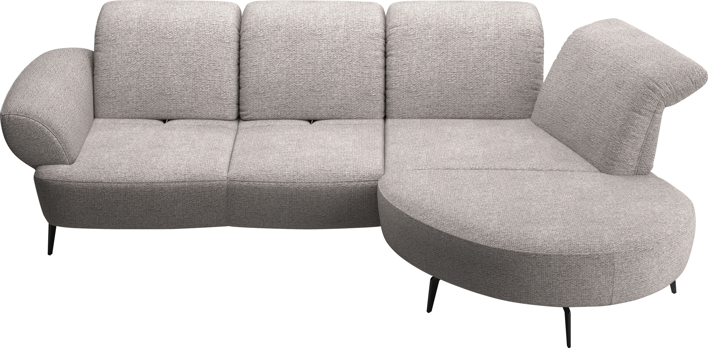sit&more Ecksofa "Dance, L-Form, inkl. Sitztiefenverstellung", inkl. Click& günstig online kaufen