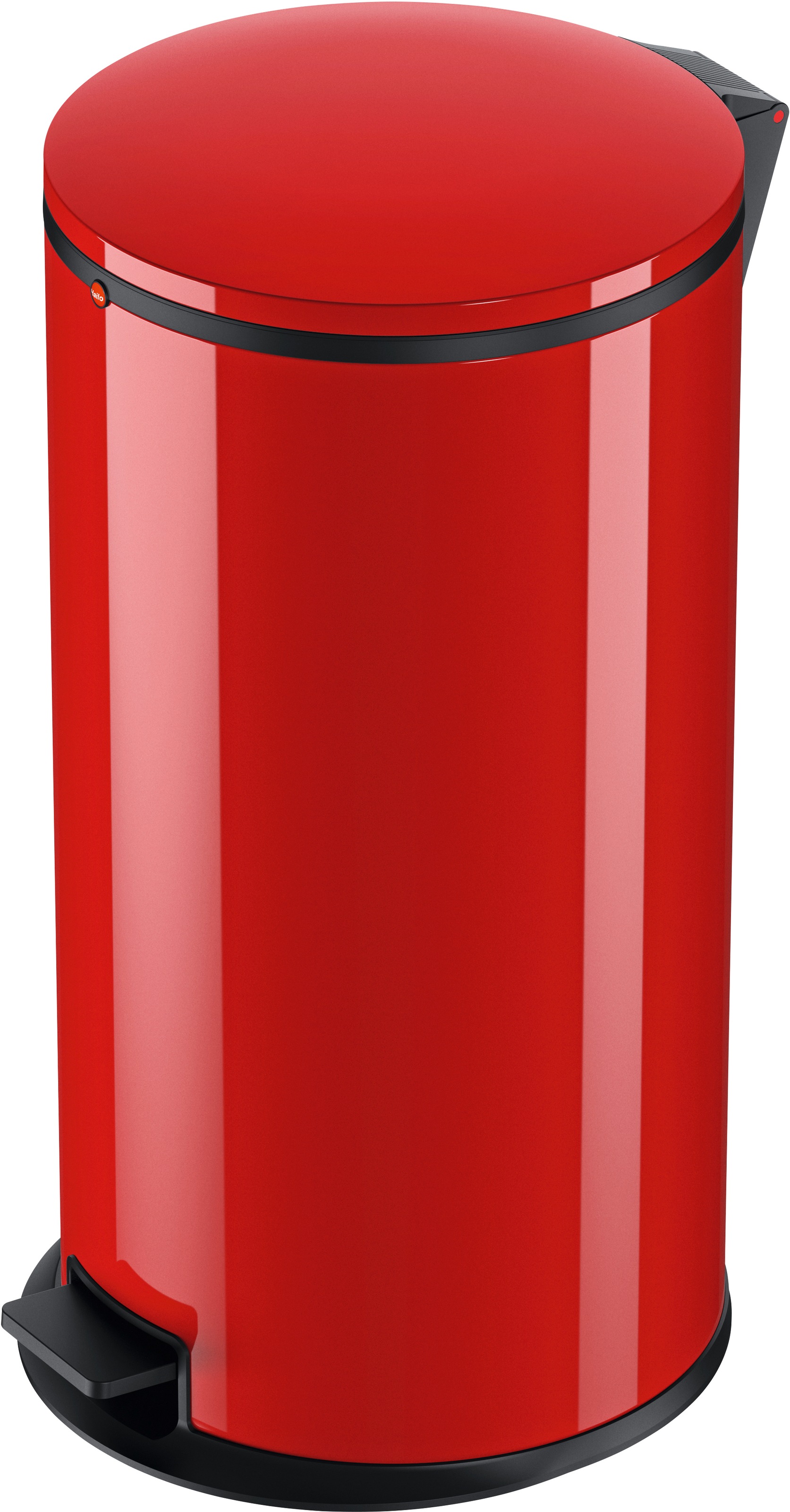 Hailo Mülleimer »Pure XL«, 1 Behälter, 44 l, Stahlblech o. Edelstahl, verzinkter Inneneimer, Made in Germany