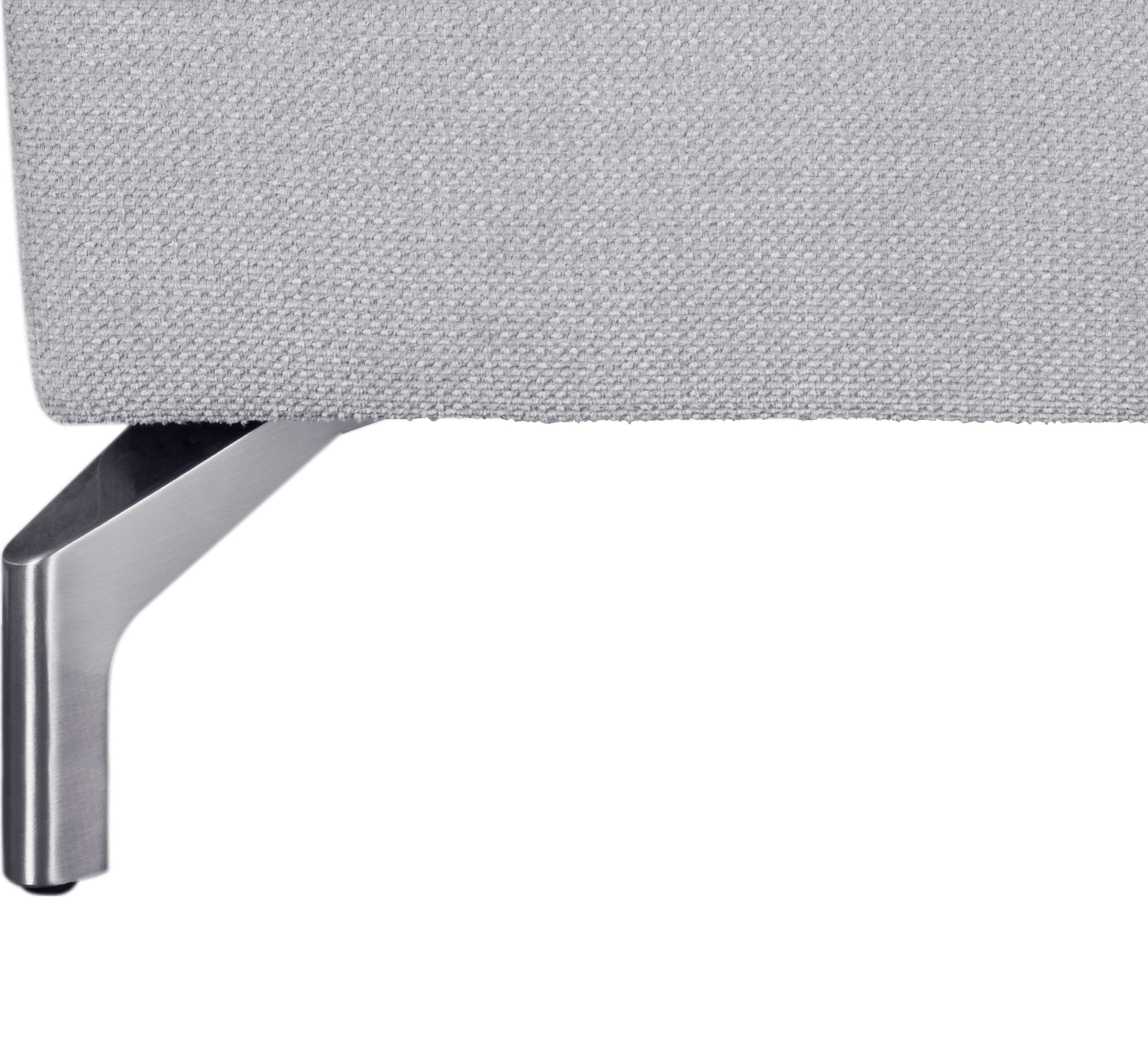 sit&more Wohnlandschaft »Percy U-Form«, 15 cm Fußhöhe, Sitztiefenverstellung, wahlweise in 2 Fußfarben