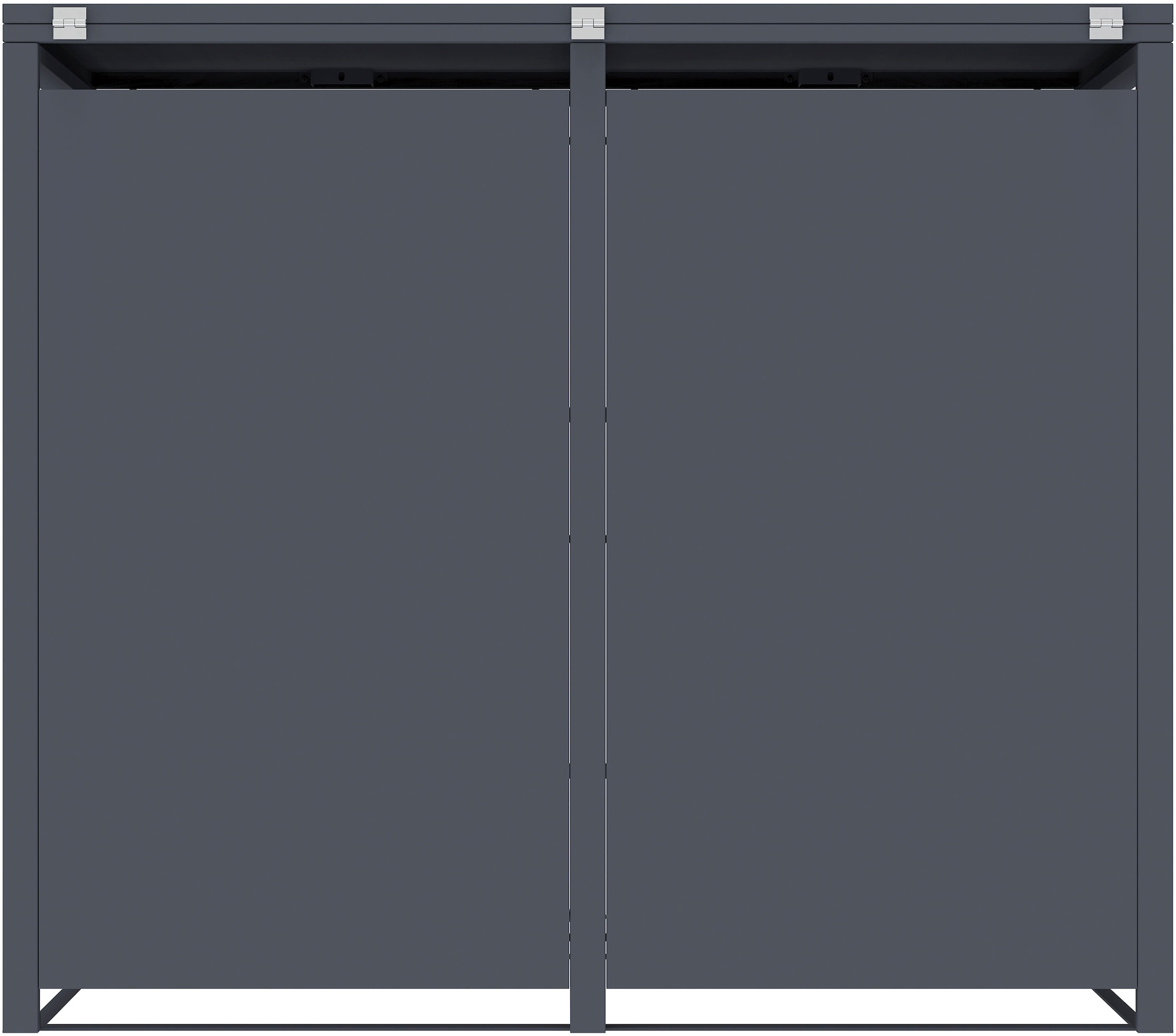 WESTMANN Mülltonnenbox »Pedura 2« BxTxH: 132x80x116 cm, für 2x240 L Mülltonnen