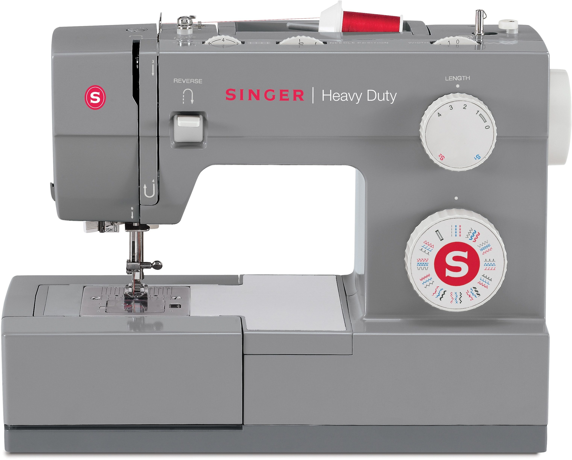 Singer Nähmaschine »Heavy Duty 4432«, 32 Programme, 32 Stiche günstig online kaufen