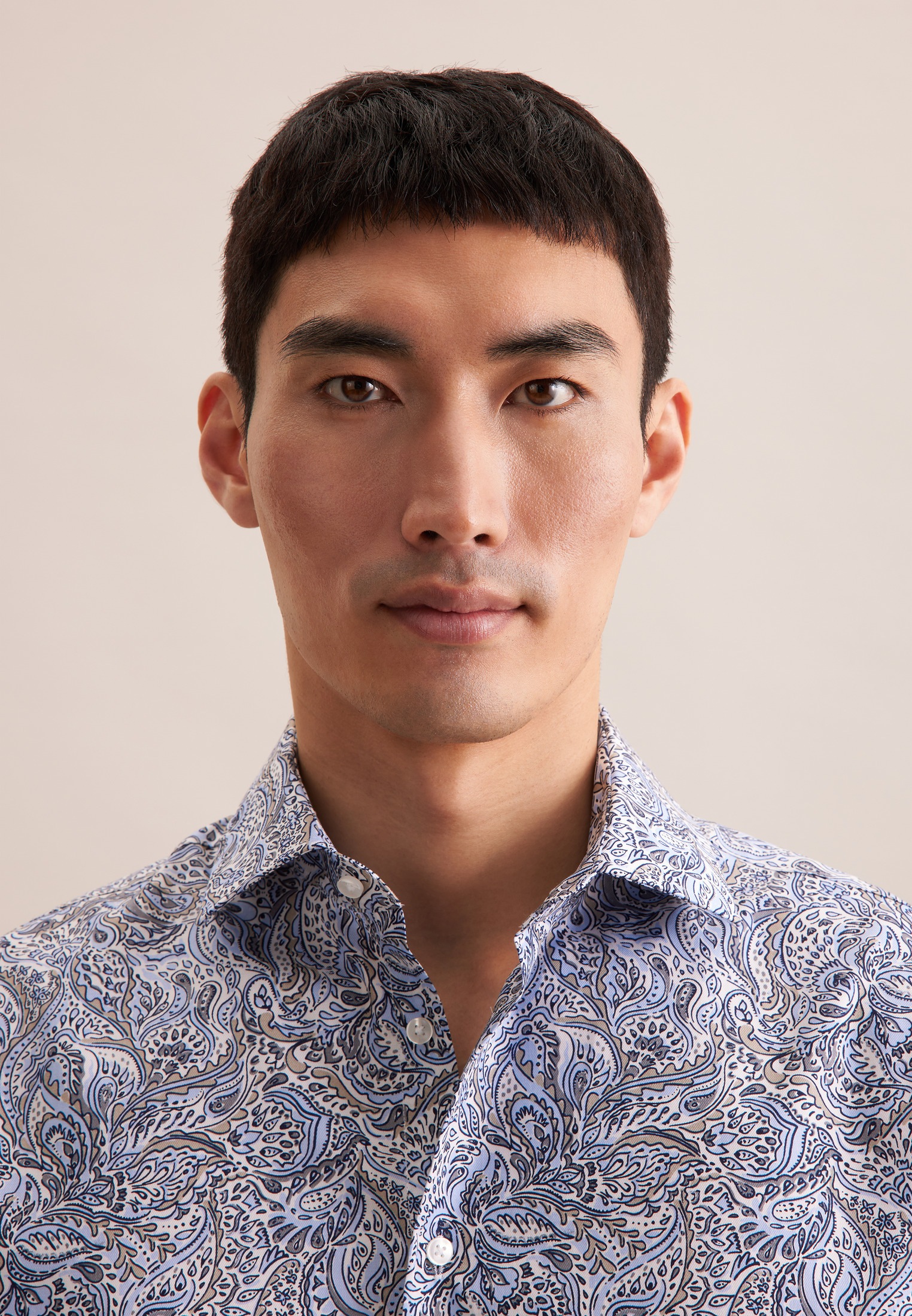 seidensticker Businesshemd »Regular« Regular 1/1 Kentkragen Floral