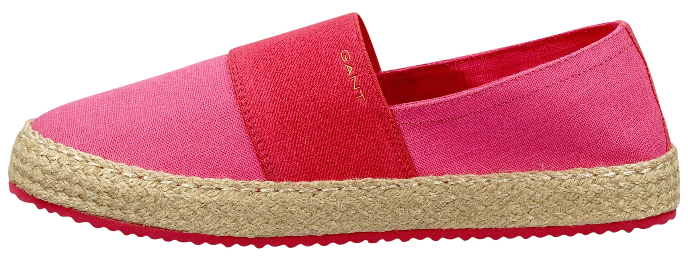 Gant Espadrille »Raffiaville«, Slipper, Loafer, Sommerschuh mit stylischem Juterand an der Laufsohle