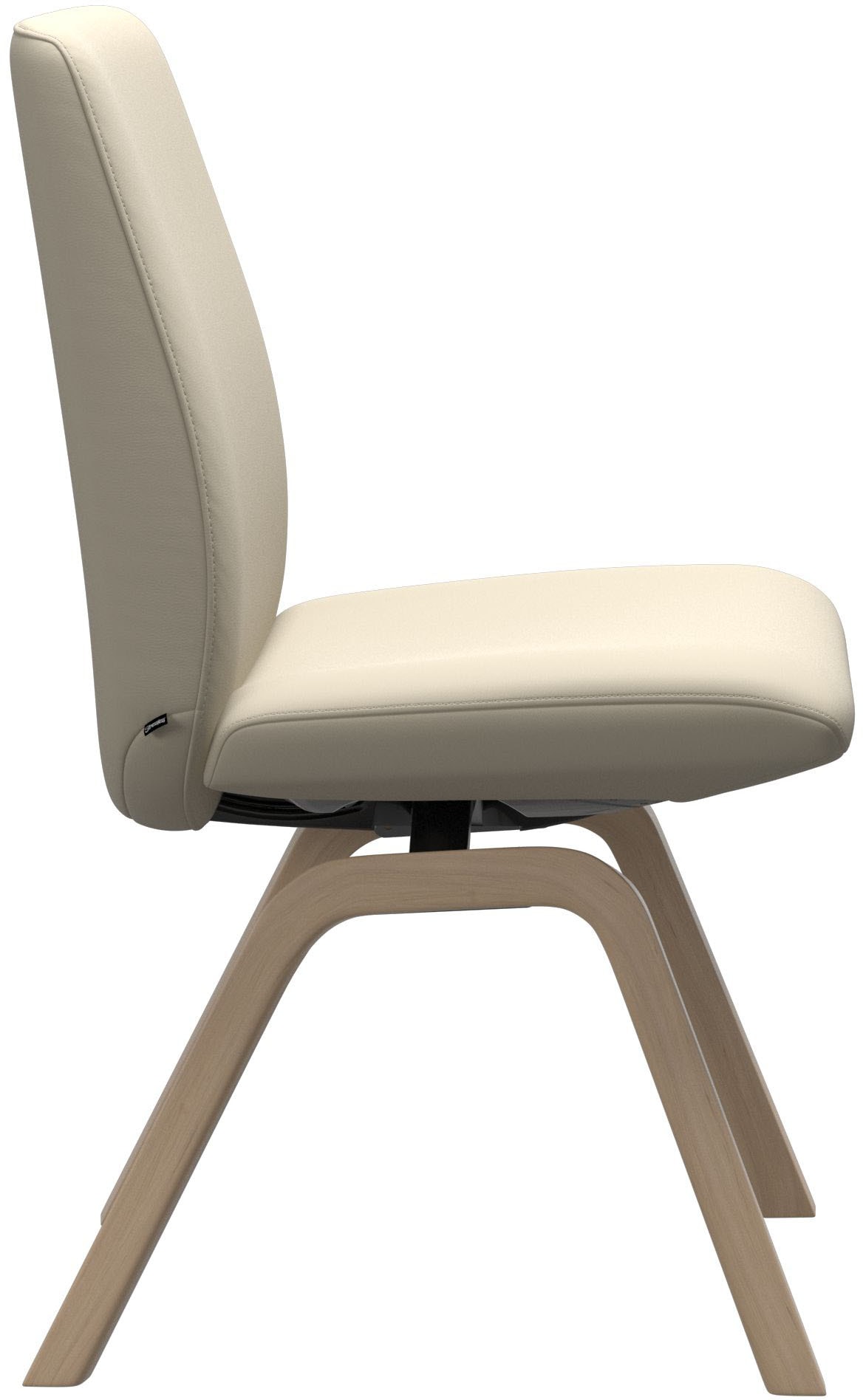 Stressless® Polsterstuhl »Laurel«, Leder BATICK, Low Back, Größe L, mit schräggestellten Beinen in Eiche natur