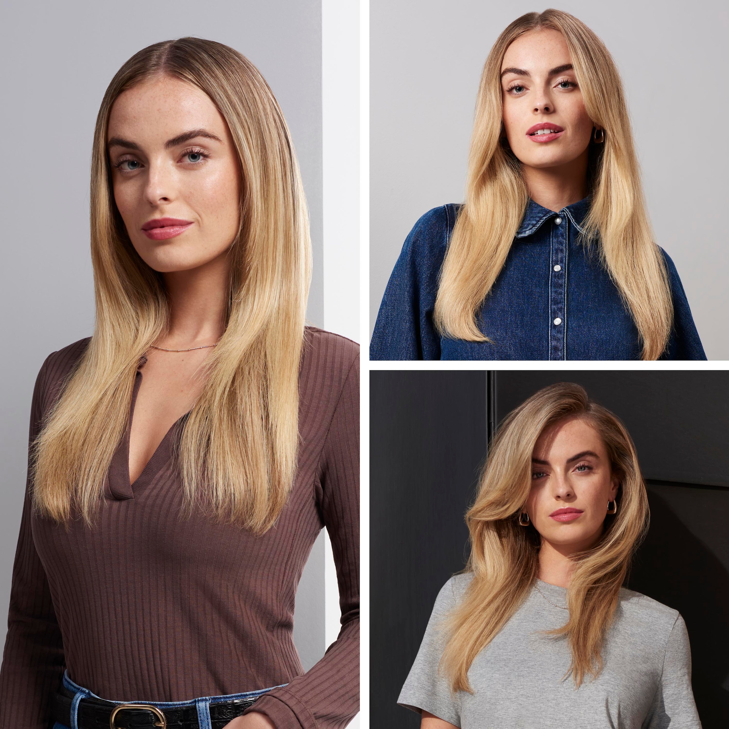 BaByliss Warmluftbürste »BaByliss Hydro Fusion Smooth & Shape 4-in-1 Warmluftbürste, AS774E« 4 Aufsätze Rundbürstenföhn mit Dual-Ionen für Anti-Frizz & 4 Aufsätzen, 1000W